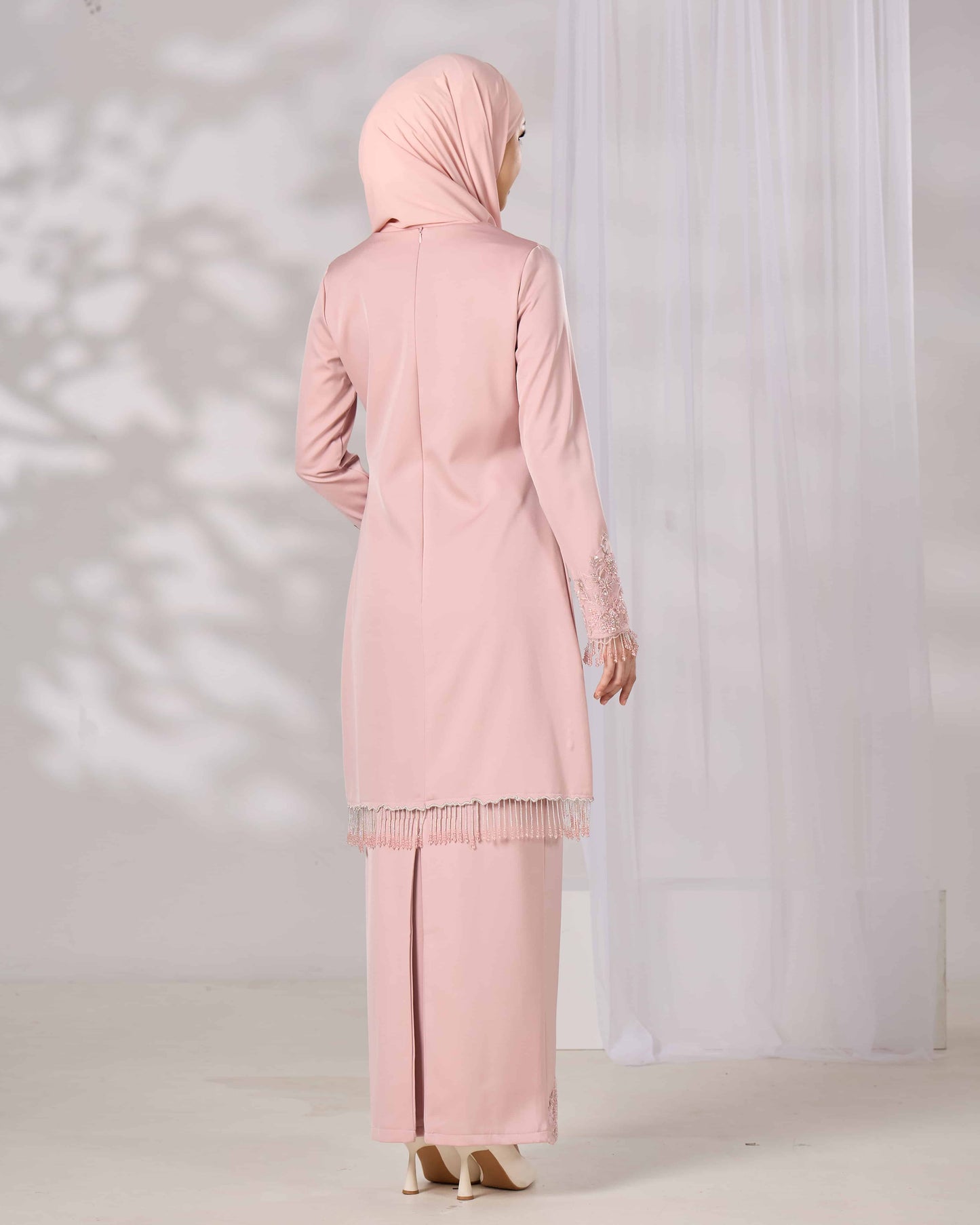 MINOR DEFECT MAHIRA KURUNG (DUSTY PINK)