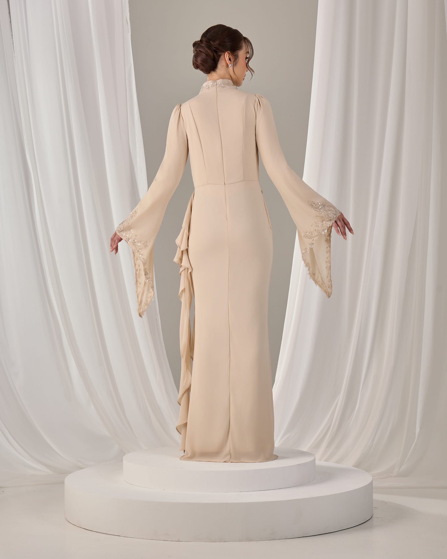 AVELIA DRESS (CHAMPAGNE)