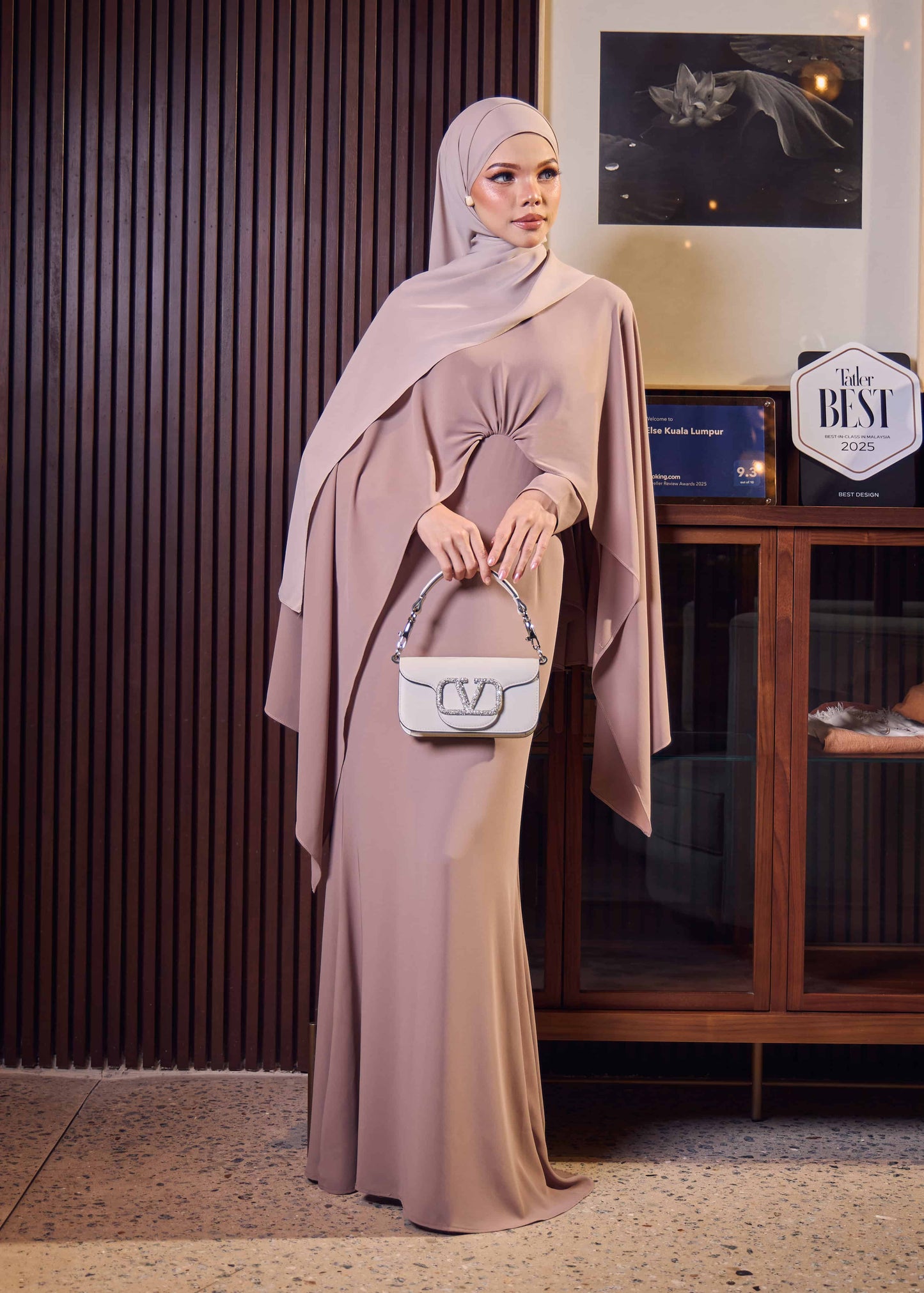 ZALEA DRESS (KHAKI)