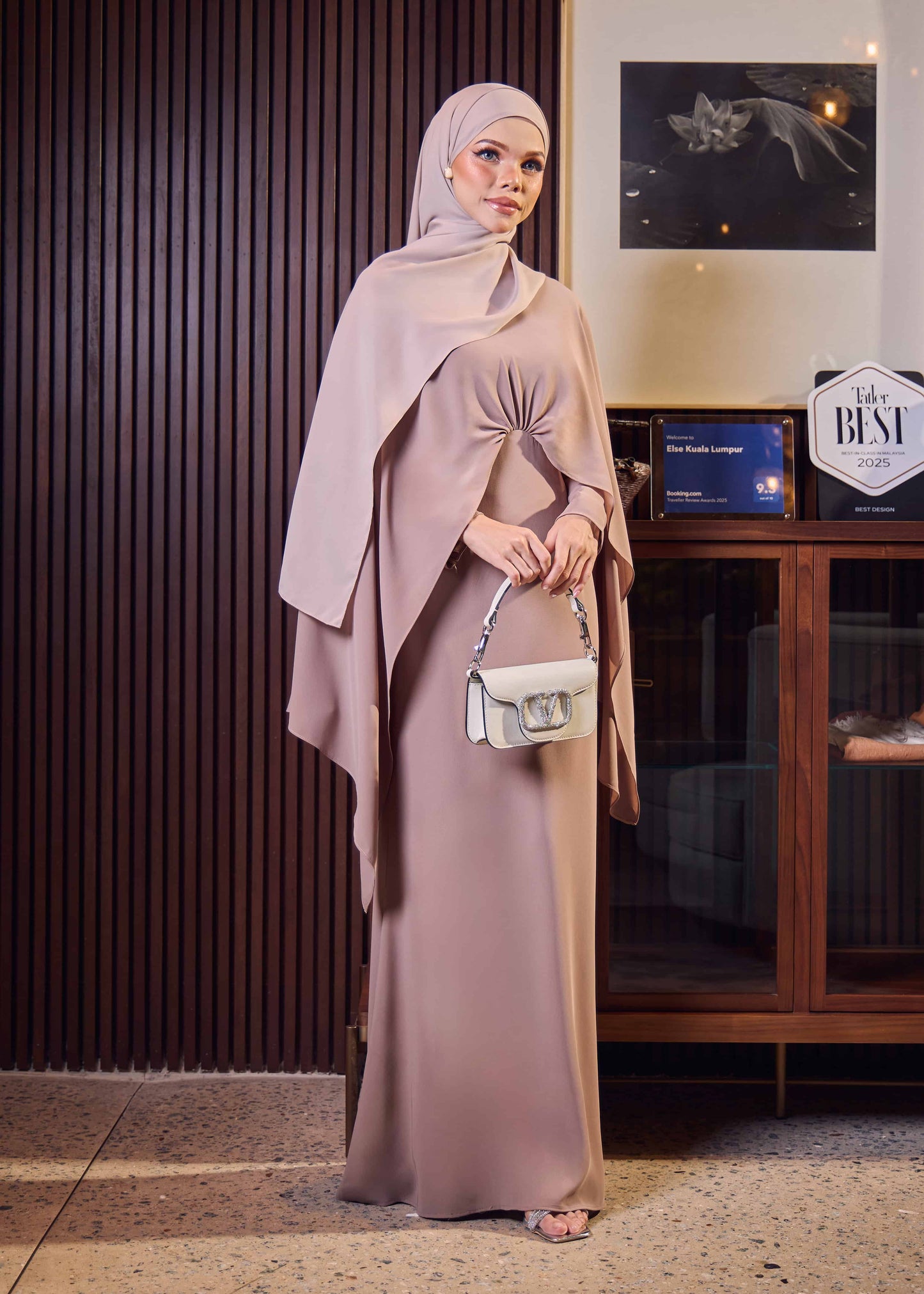 ZALEA DRESS (KHAKI)