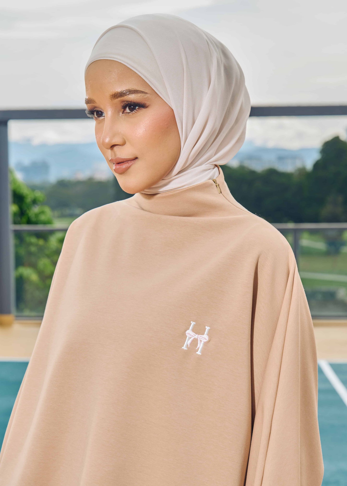 CASSIE JUMPER SET (BROWN)