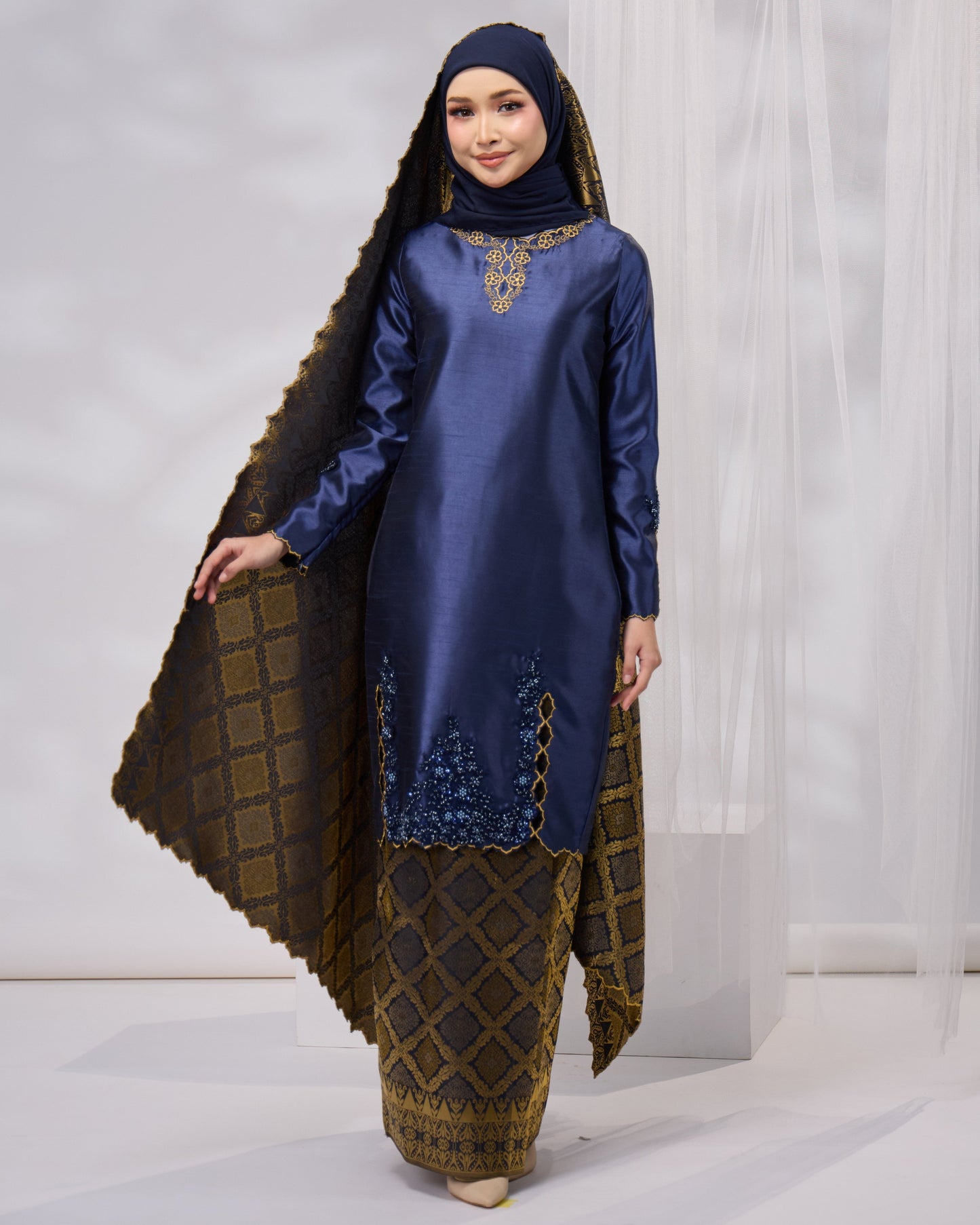 MAHSURI KURUNG (NAVY BLUE)