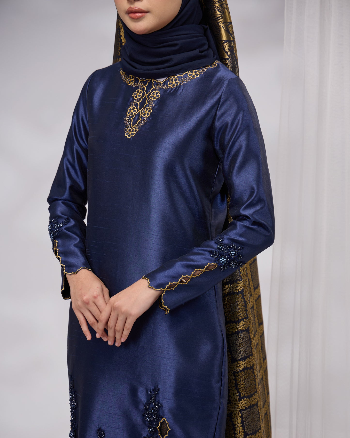 MAHSURI KURUNG (NAVY BLUE)