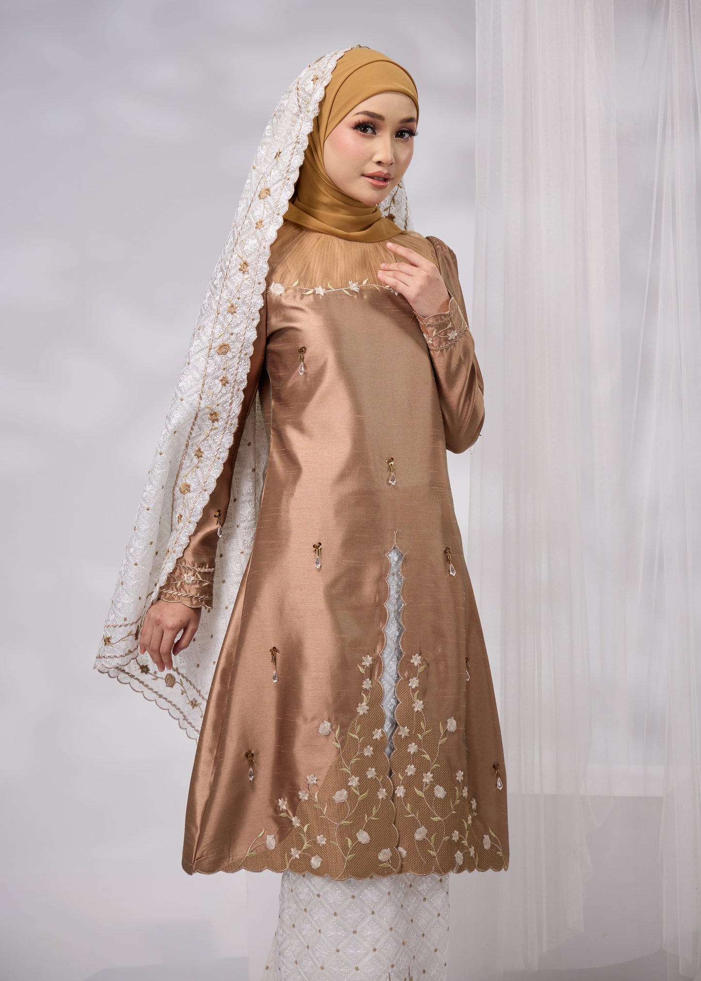MINOR DEFECT ALANNA KURUNG (KHAKI)