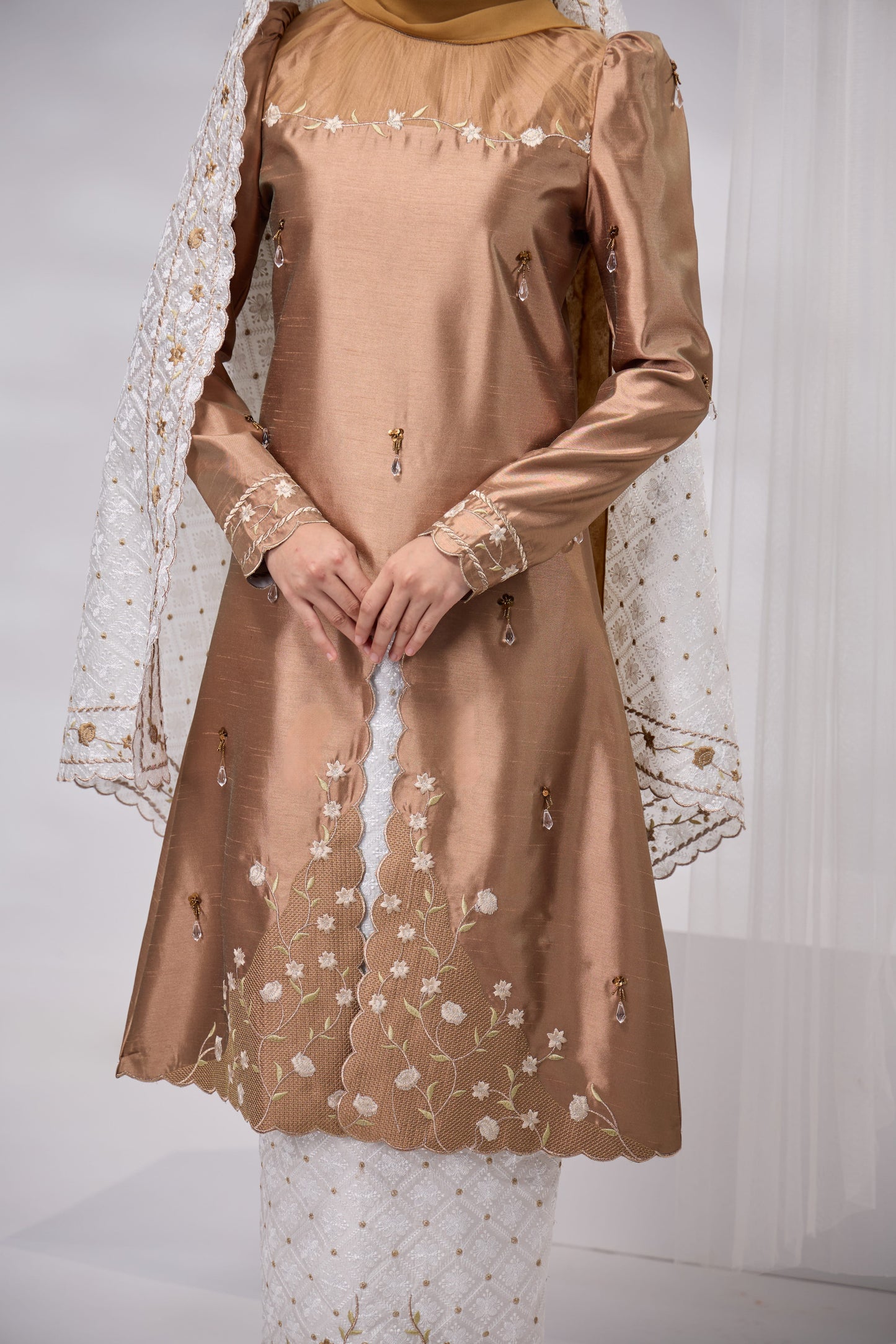 MINOR DEFECT ALANNA KURUNG (KHAKI)