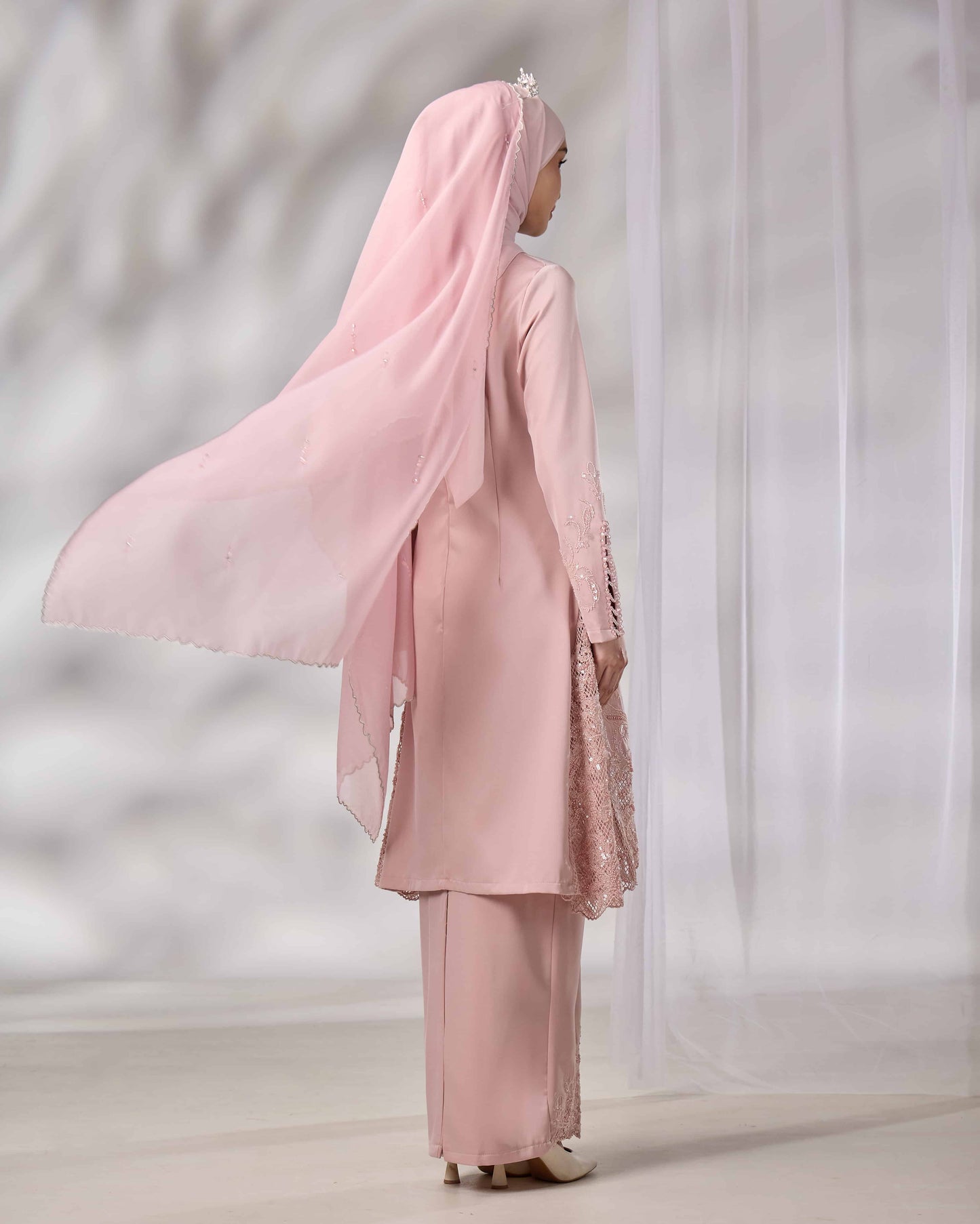 SURI BRIDE KURUNG (DUSTY PINK)