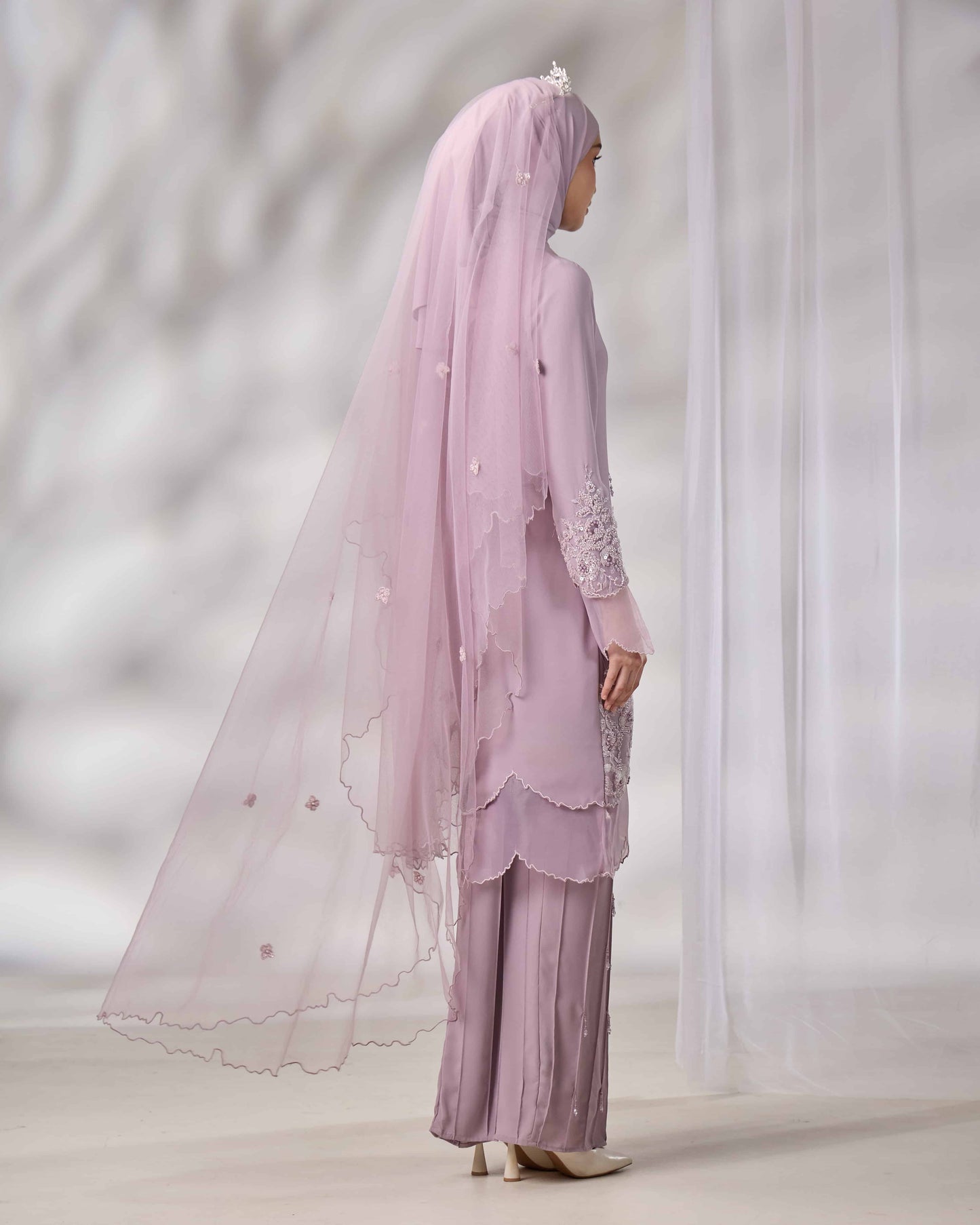 DARIYA BRIDE KURUNG (LAVENDER)
