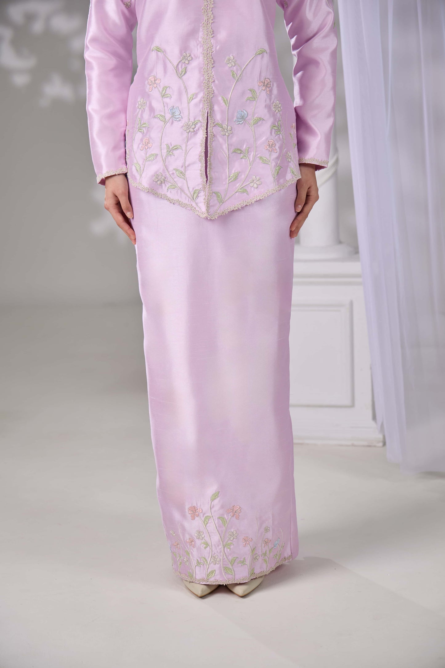 RENAYA MINI KURUNG (LILAC)