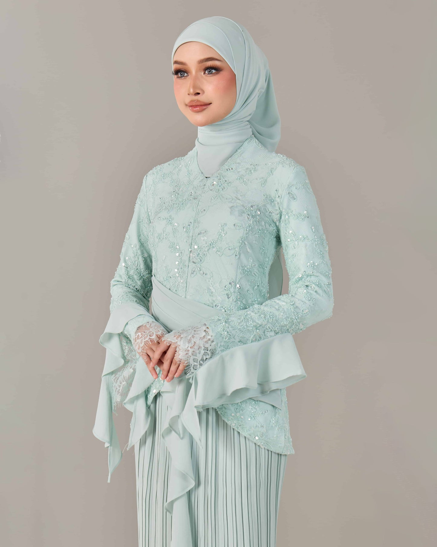 CAYLYN KURUNG (MINT GREEN)