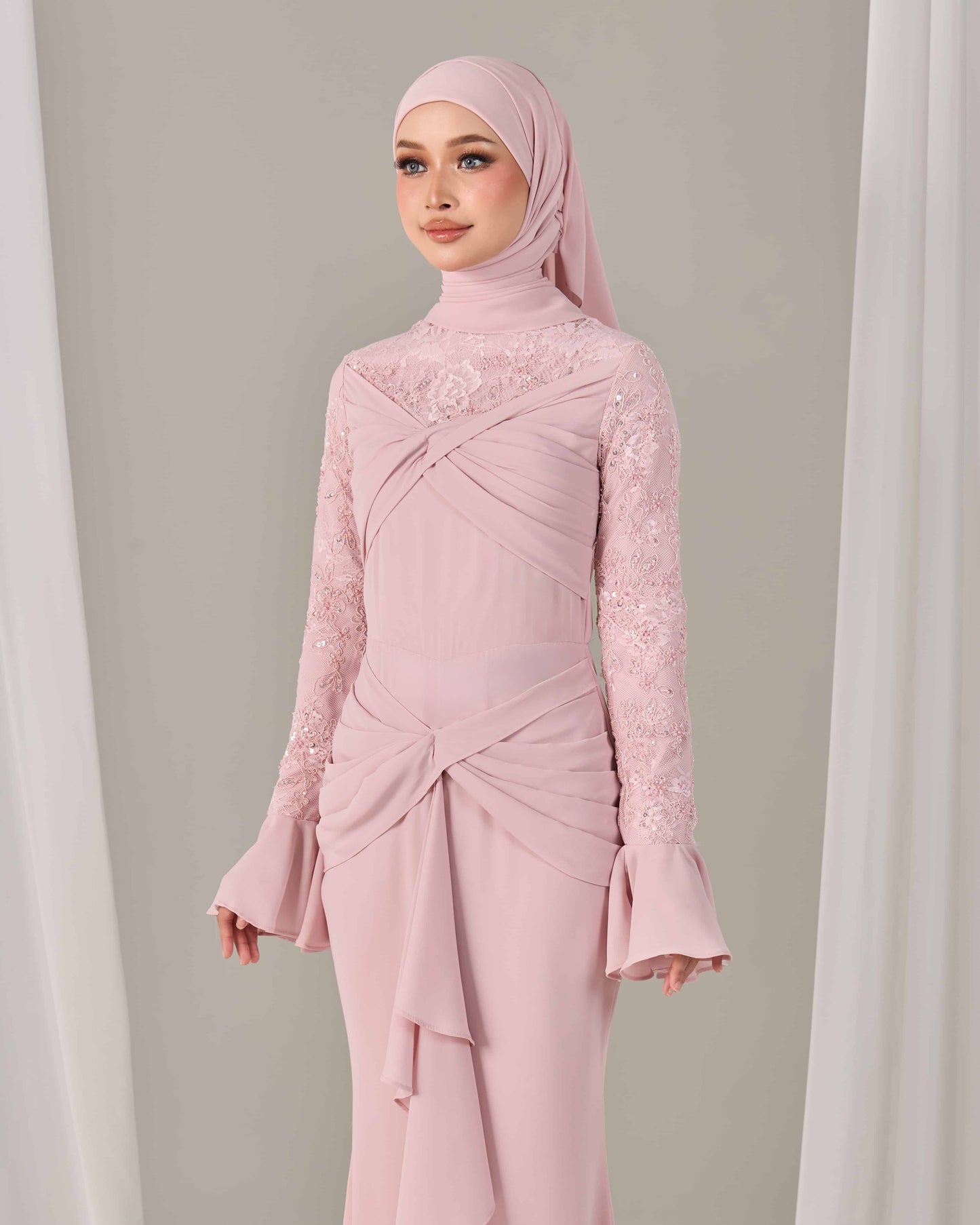 SEPHIA DRESS (PINK)