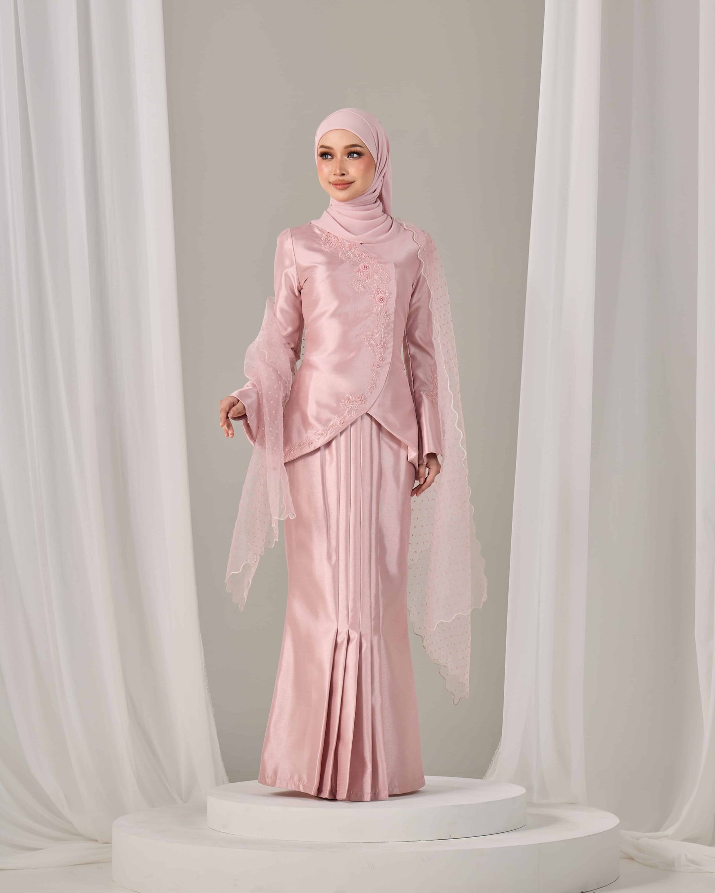 LYDIA SELENDANG (DUSTY PINK)