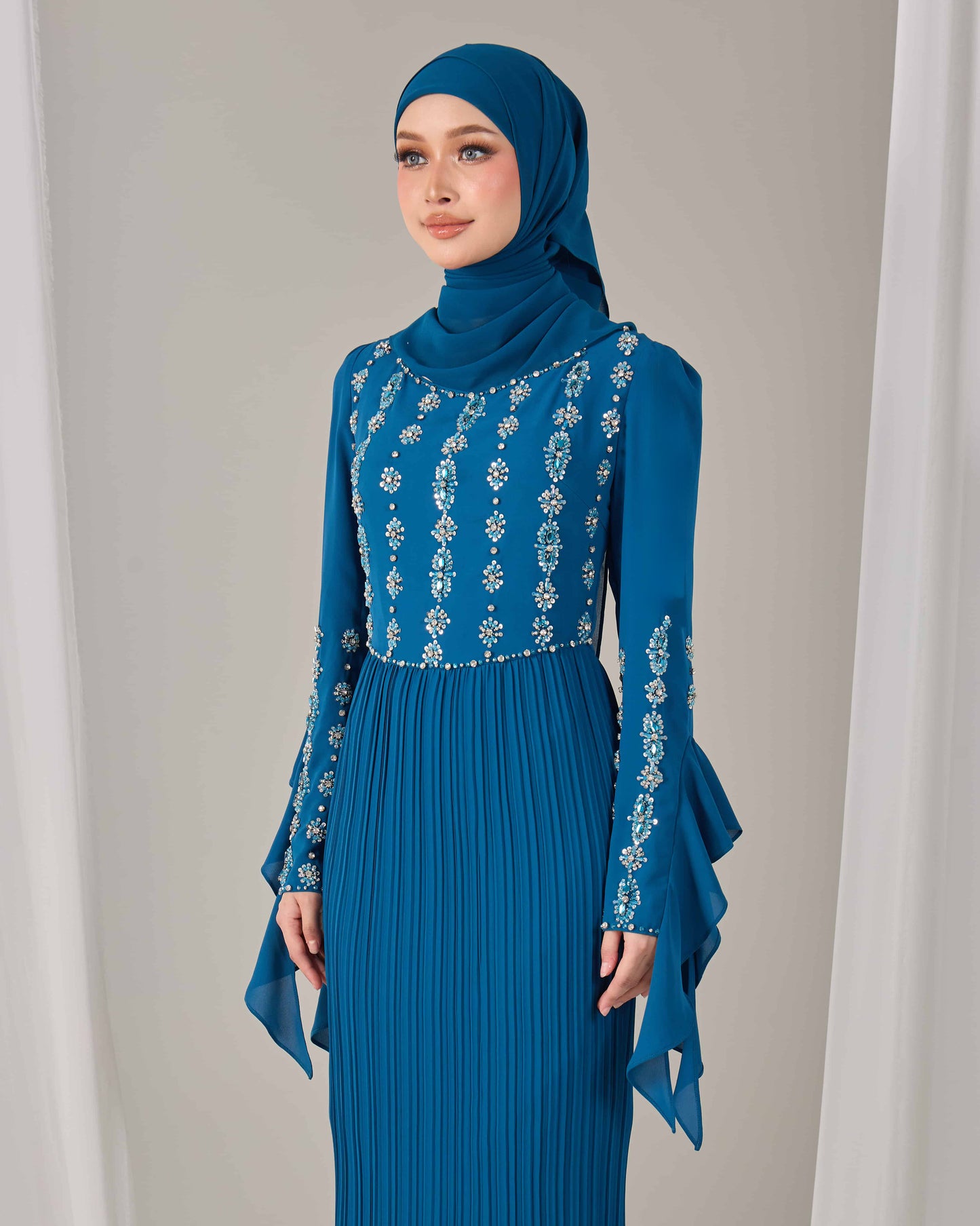KYLIE KURUNG (TEAL BLUE)