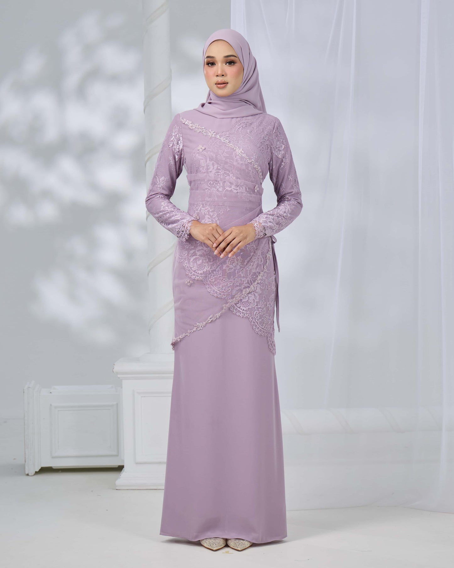 MINOR DEFECT ERISHYA DRESS (LAVENDER)