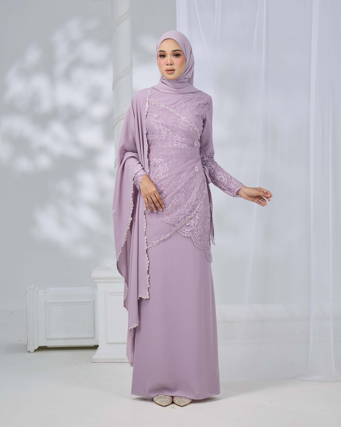 MINOR DEFECT ERISHYA DRESS (LAVENDER)