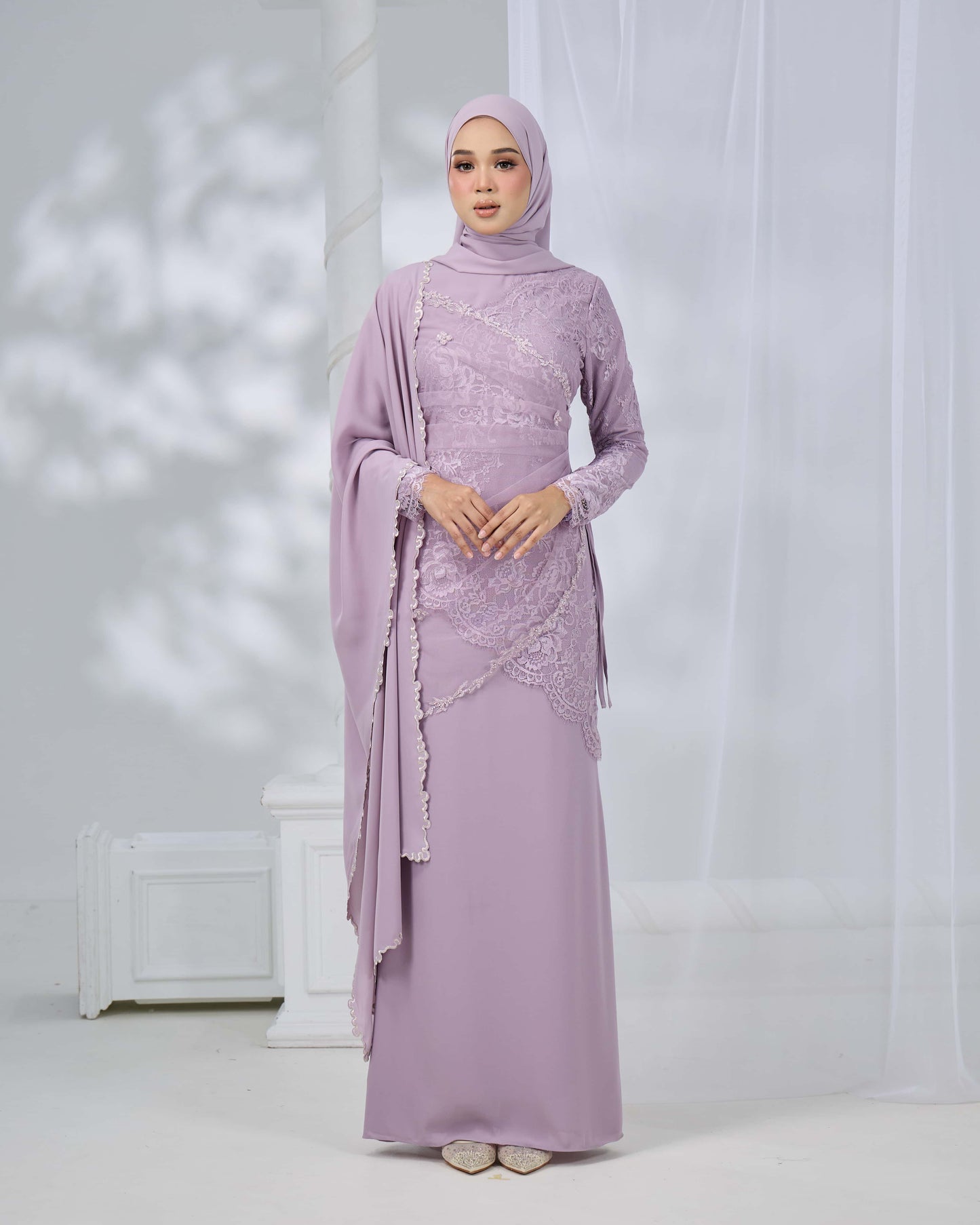 MINOR DEFECT ERISHYA DRESS (LAVENDER)