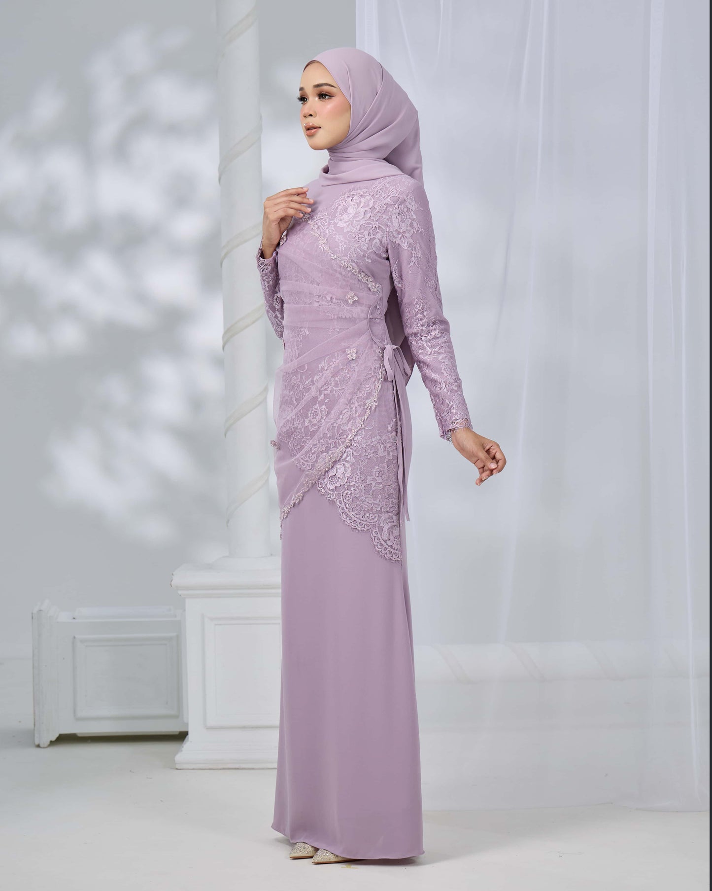 MINOR DEFECT ERISHYA DRESS (LAVENDER)