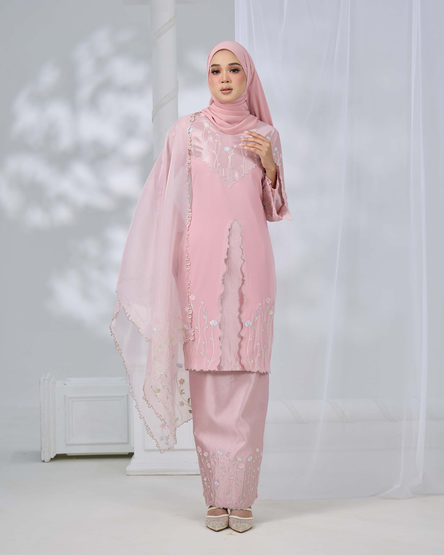TISYA KURUNG (DUSTY PINK)