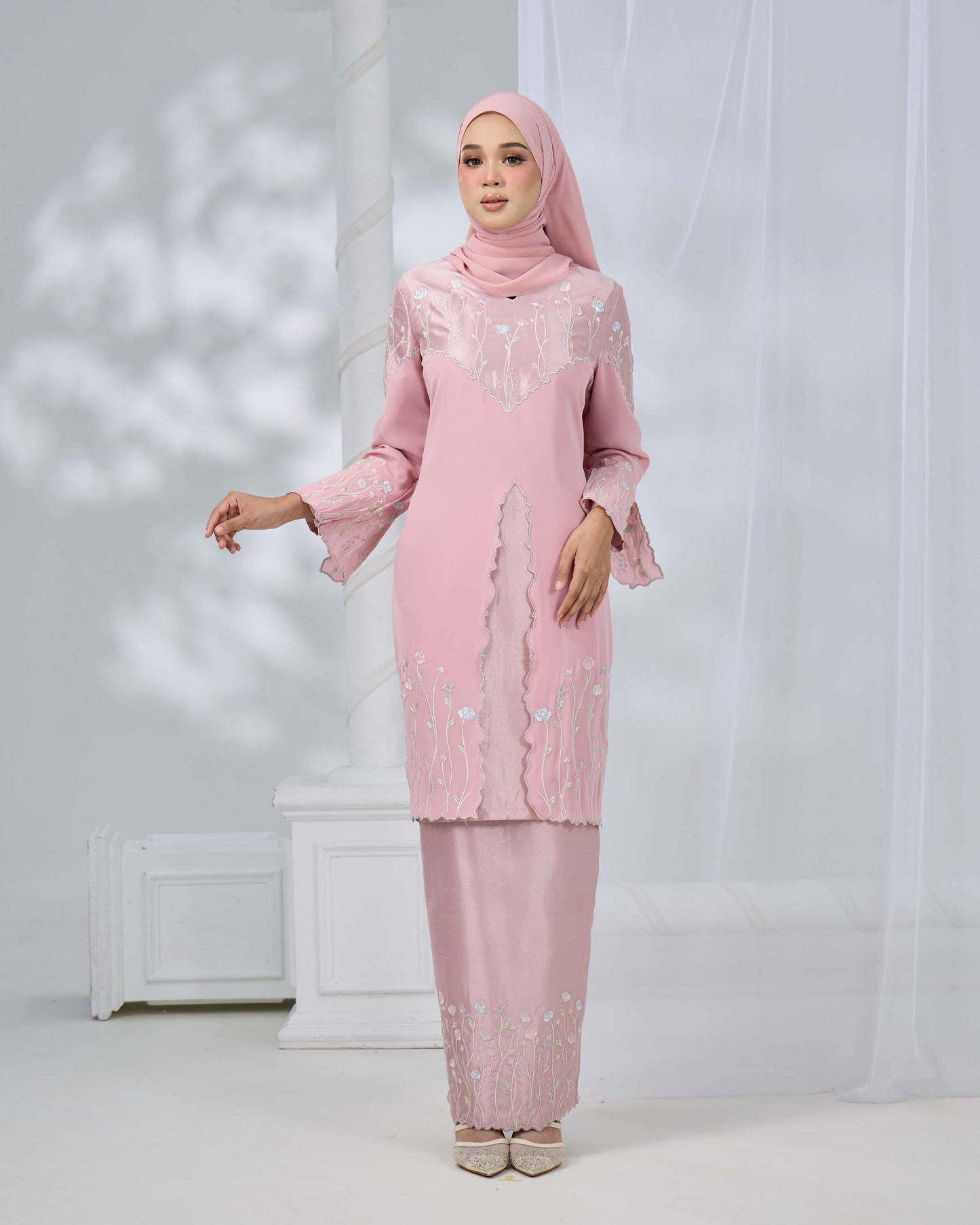 TISYA KURUNG (DUSTY PINK)