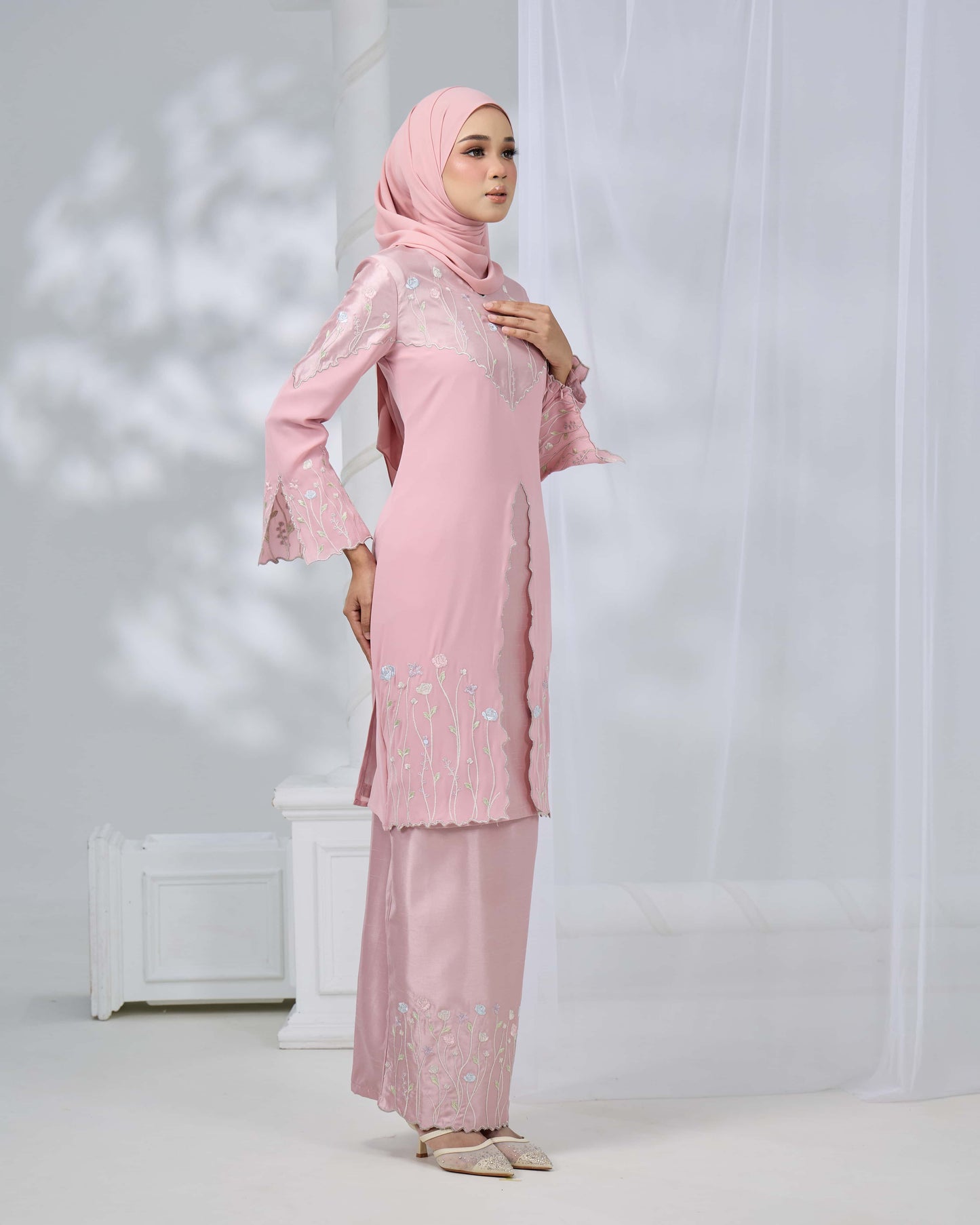 TISYA KURUNG (DUSTY PINK)