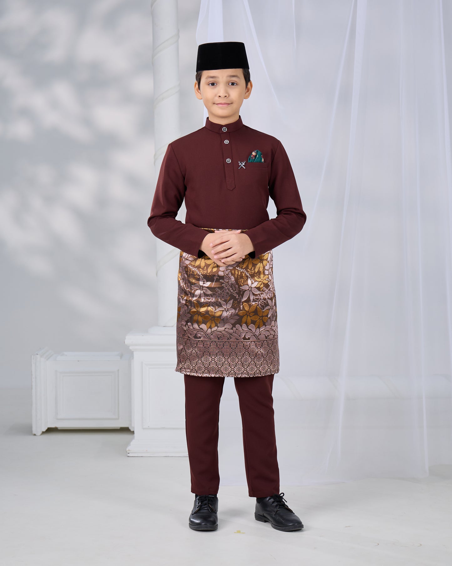 SOULTAN BAJU MELAYU FOR KIDS (RICH BROWN)