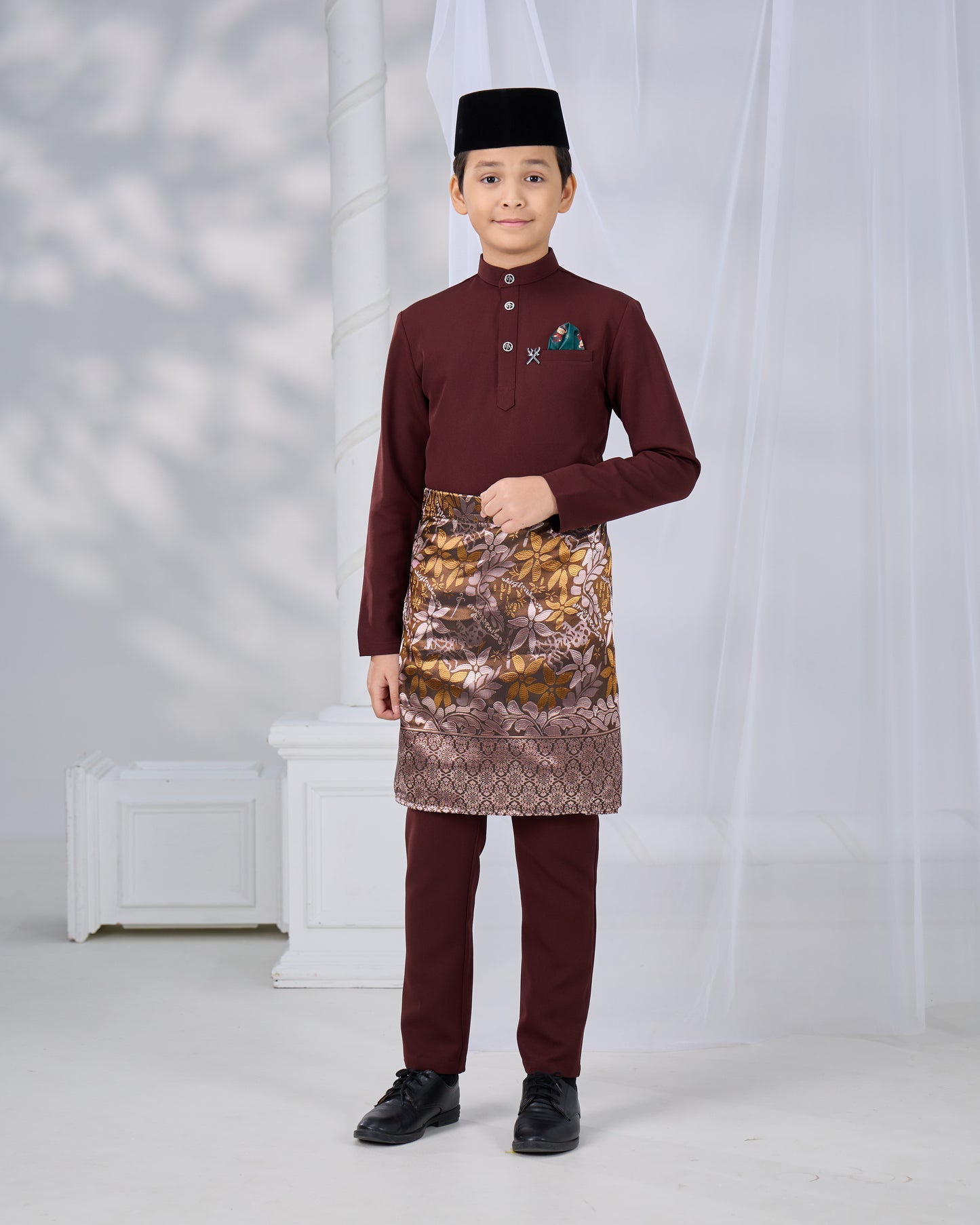 SOULTAN BAJU MELAYU FOR KIDS (RICH BROWN)