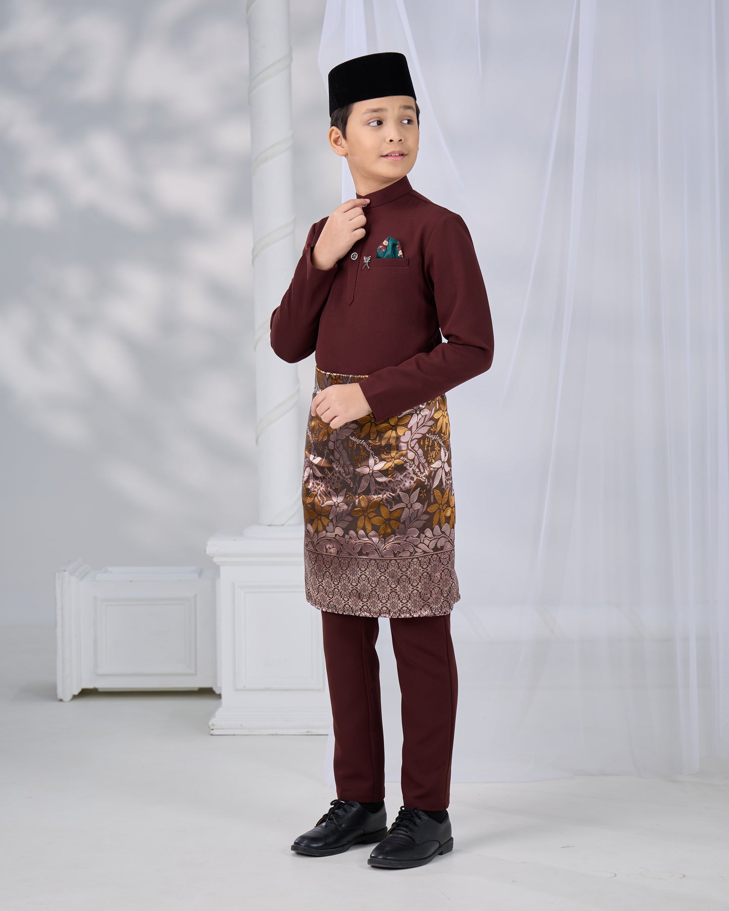 SOULTAN BAJU MELAYU FOR KIDS (RICH BROWN)