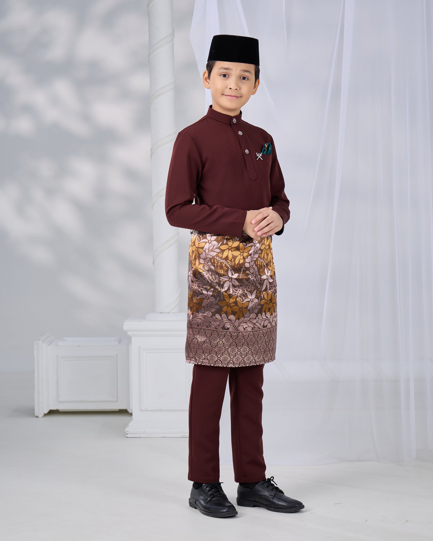 SOULTAN BAJU MELAYU FOR KIDS (RICH BROWN)