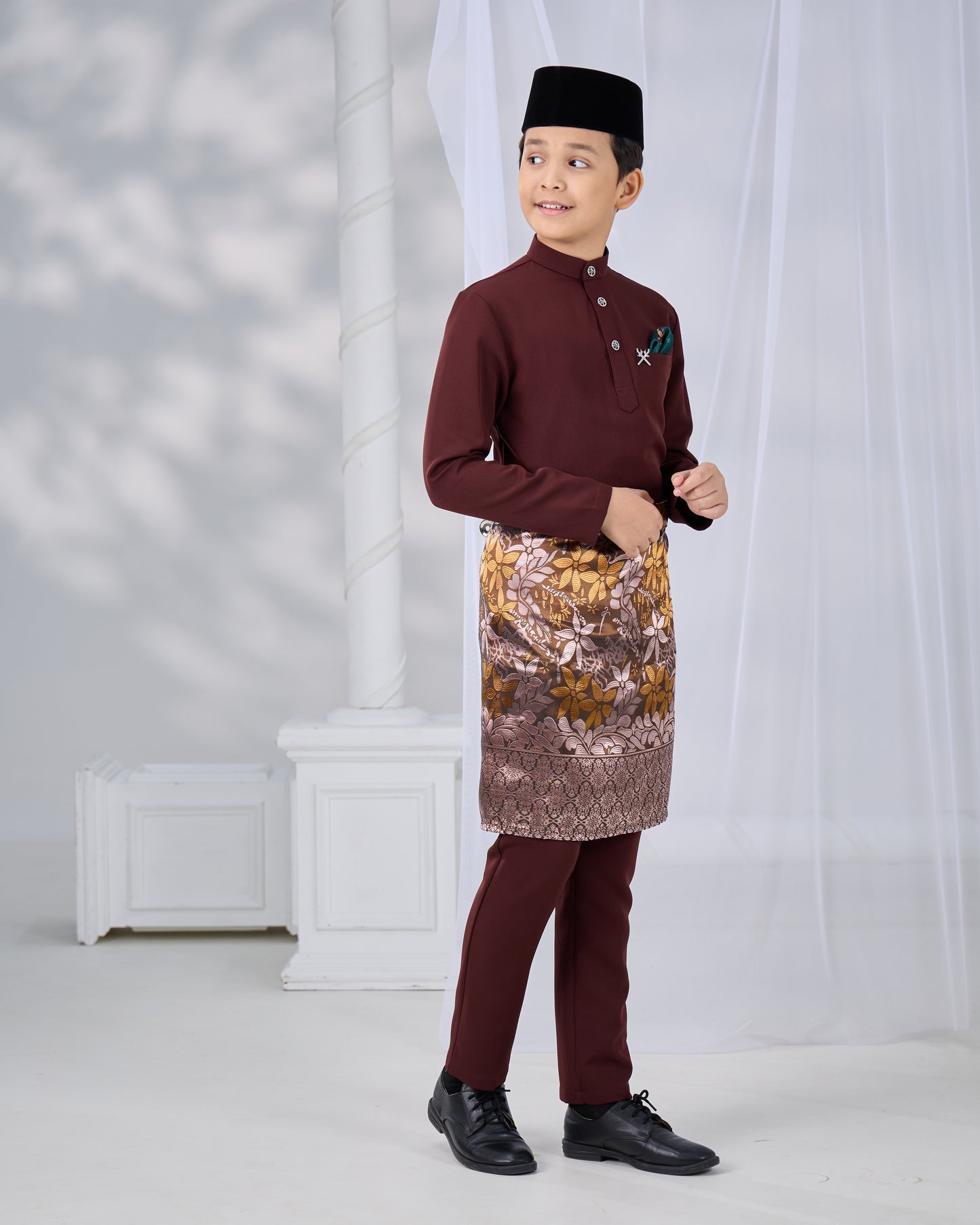 SOULTAN BAJU MELAYU FOR KIDS (RICH BROWN)
