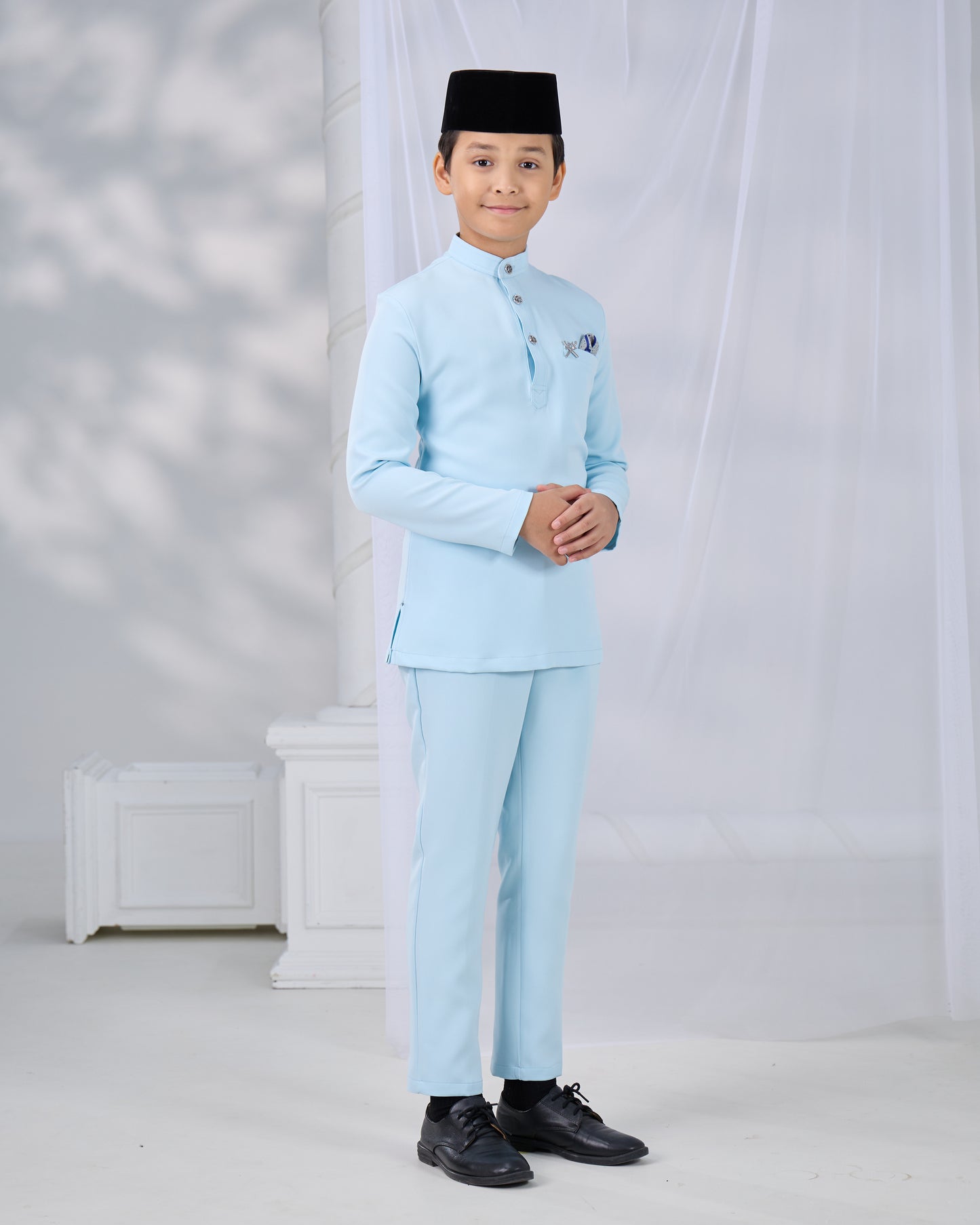 SOULTAN BAJU MELAYU FOR KIDS (AQUA BLUE)