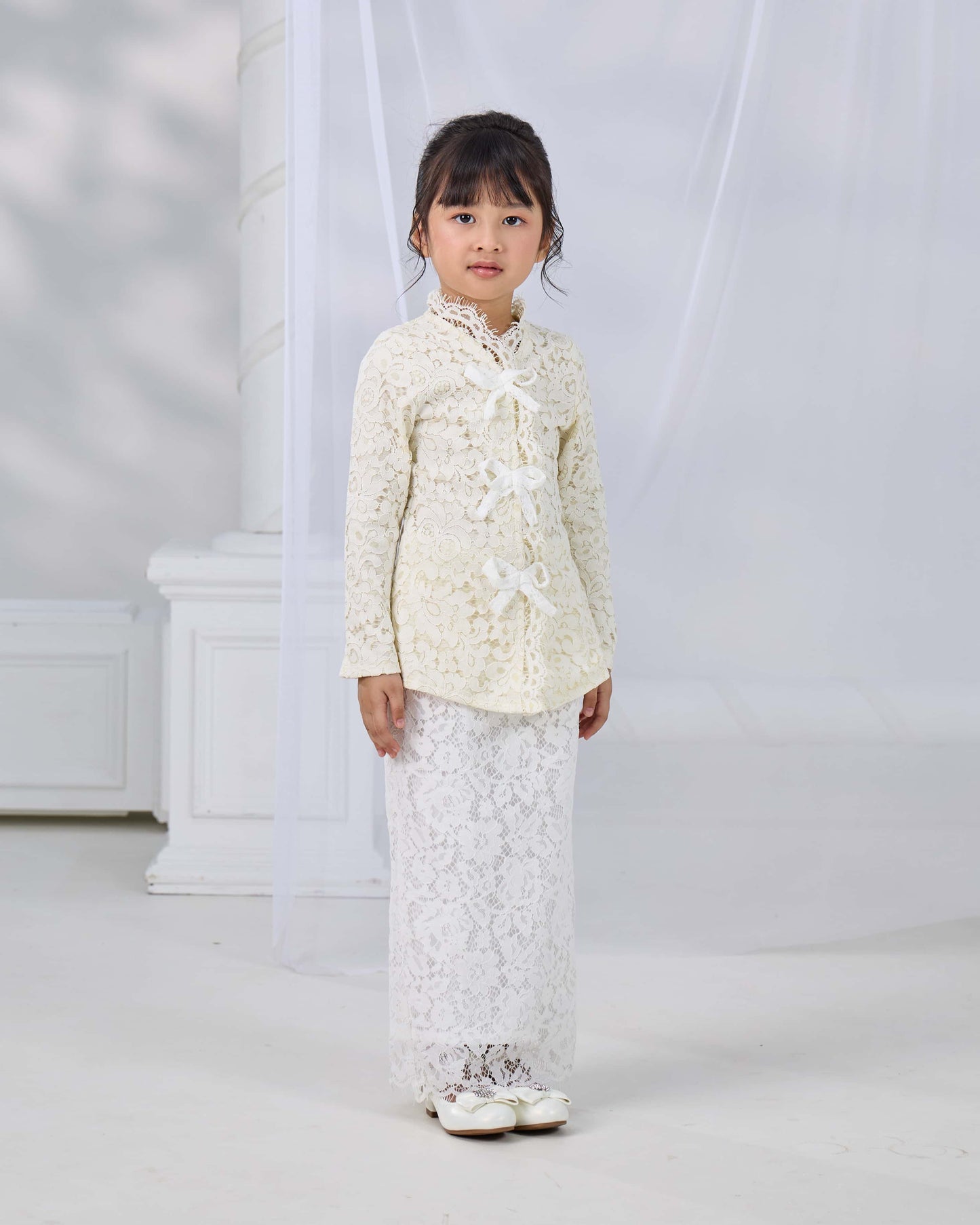 JULIA KEBAYA KIDS (LIGHT YELLOW)