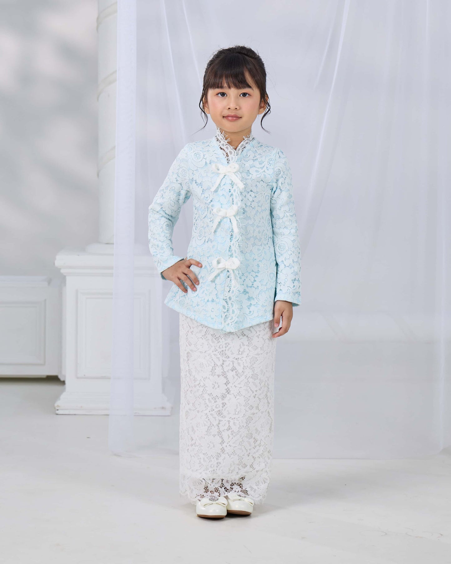 JULIA KEBAYA KIDS (BABY BLUE)