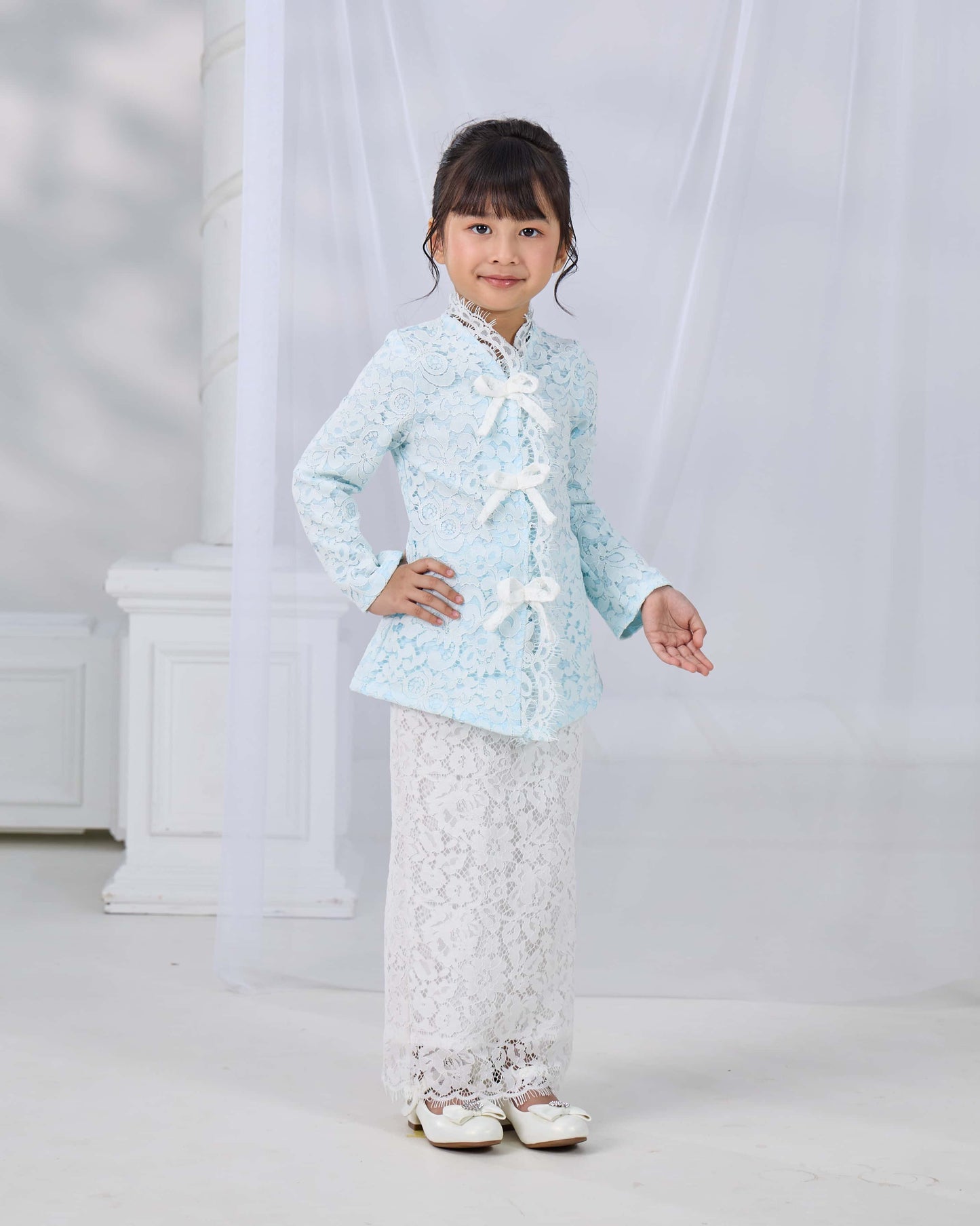 JULIA KEBAYA KIDS (BABY BLUE)