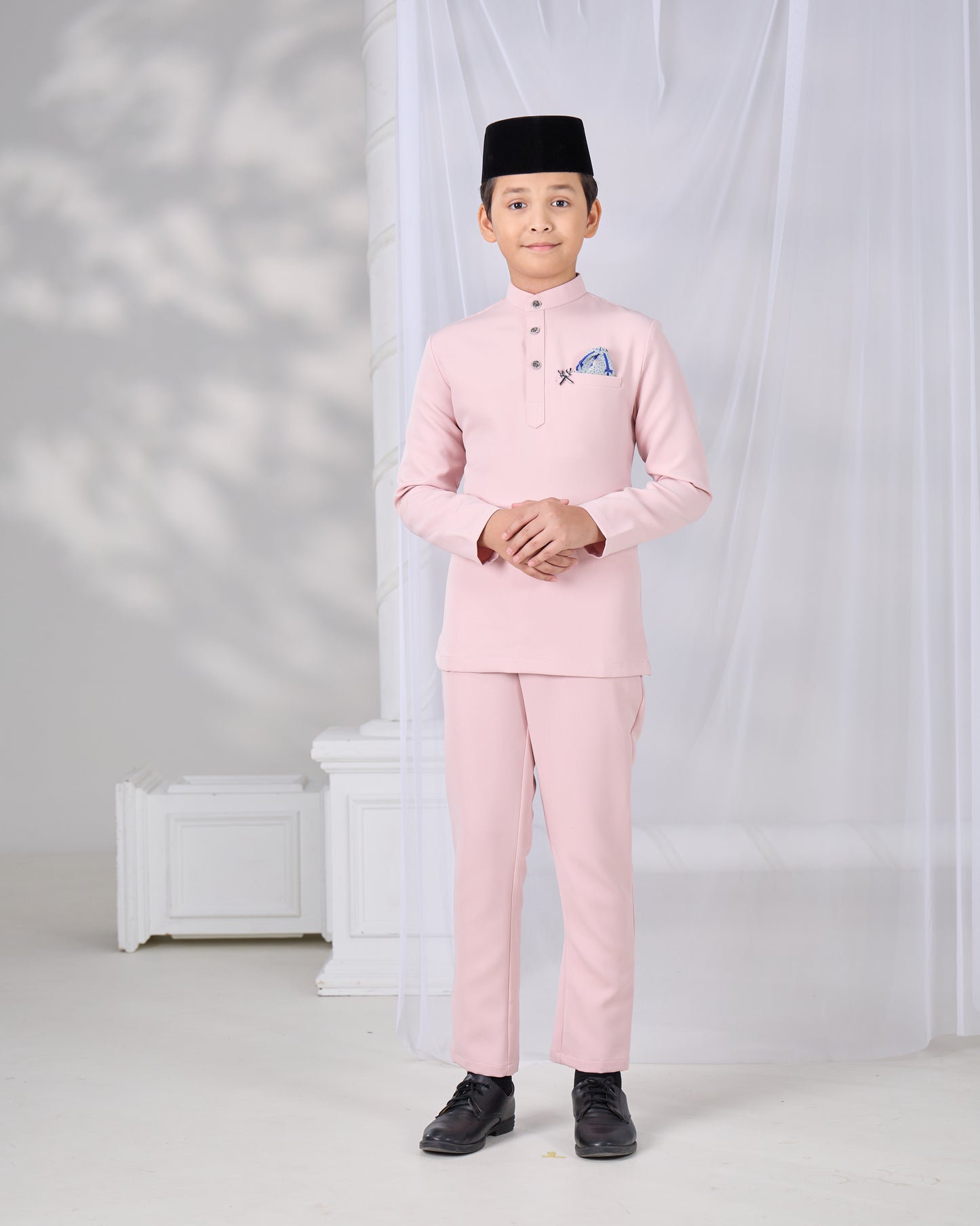 SOULTAN BAJU MELAYU FOR KIDS (DUSTY PINK)