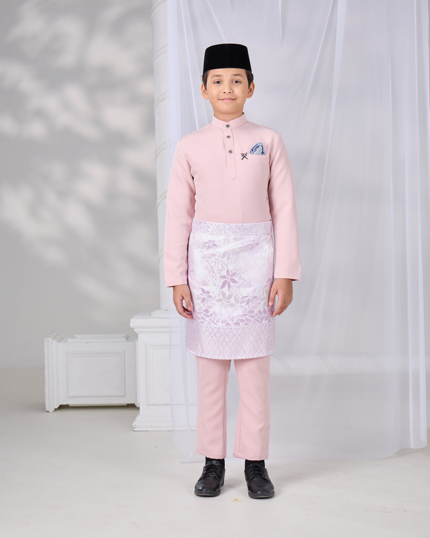 SOULTAN BAJU MELAYU FOR KIDS (DUSTY PINK)