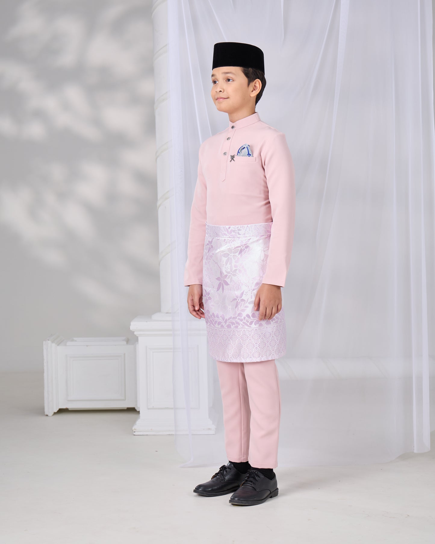 SOULTAN BAJU MELAYU FOR KIDS (DUSTY PINK)