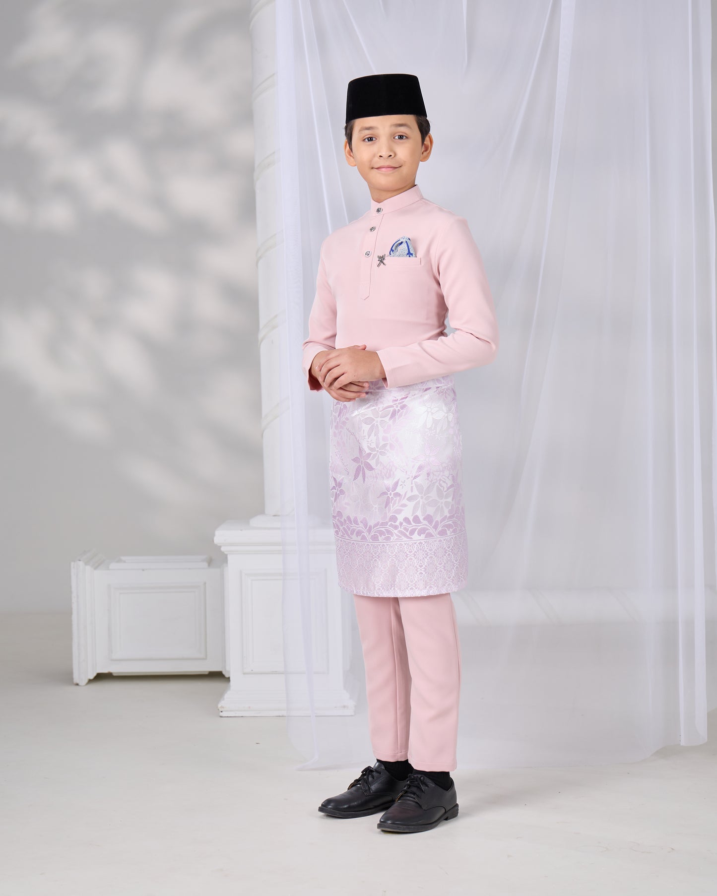 SOULTAN BAJU MELAYU FOR KIDS (DUSTY PINK)
