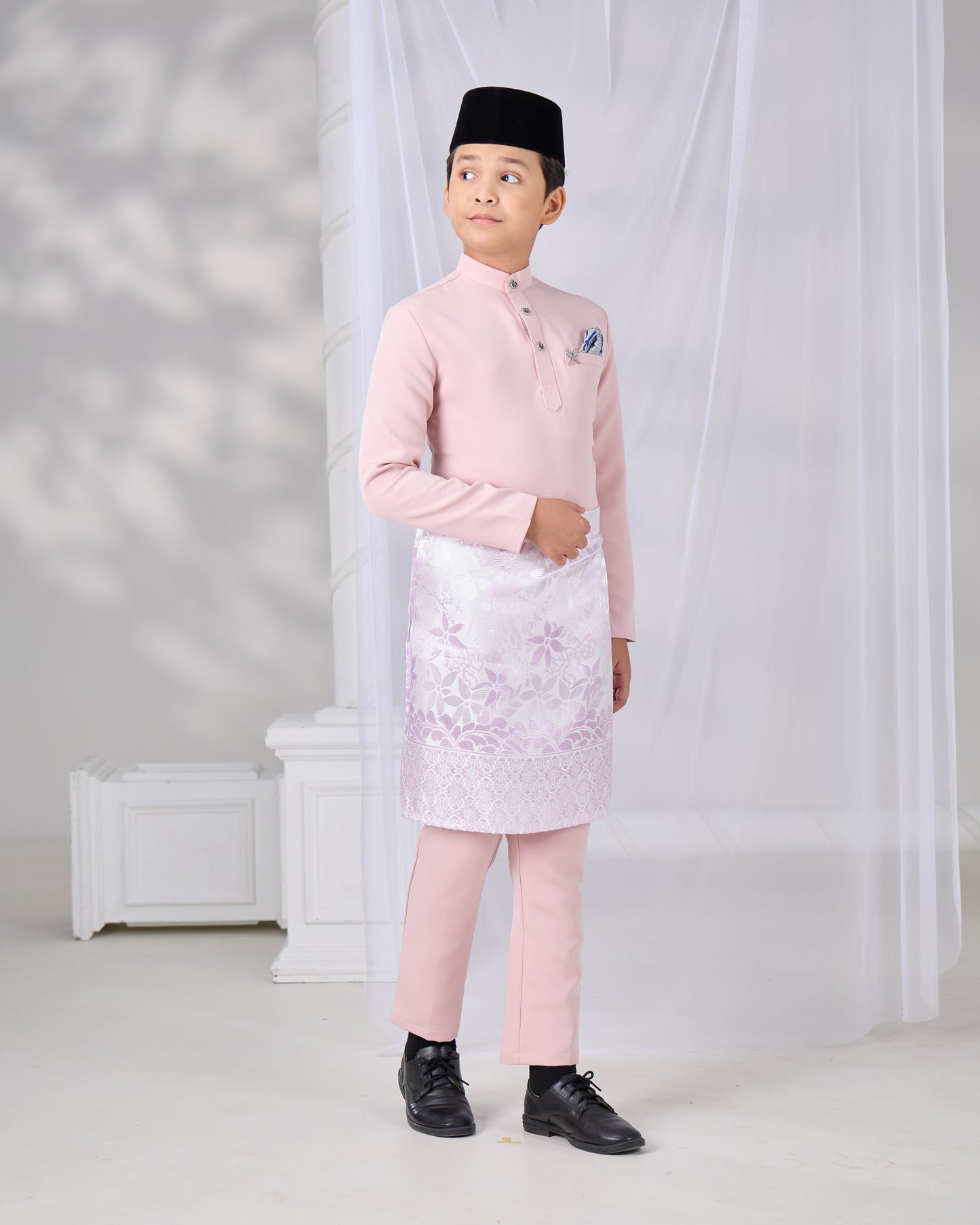 SOULTAN BAJU MELAYU FOR KIDS (DUSTY PINK)