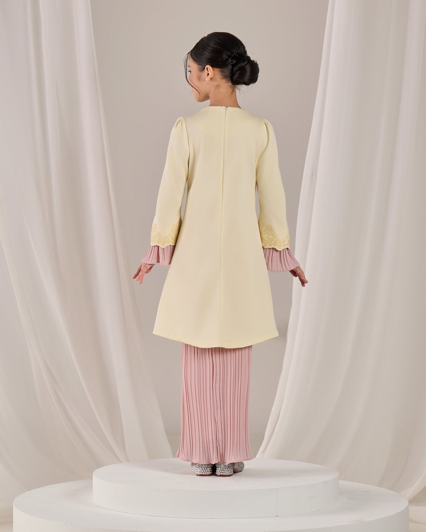 ISYRA KURUNG KIDS (LIGHT YELLOW)