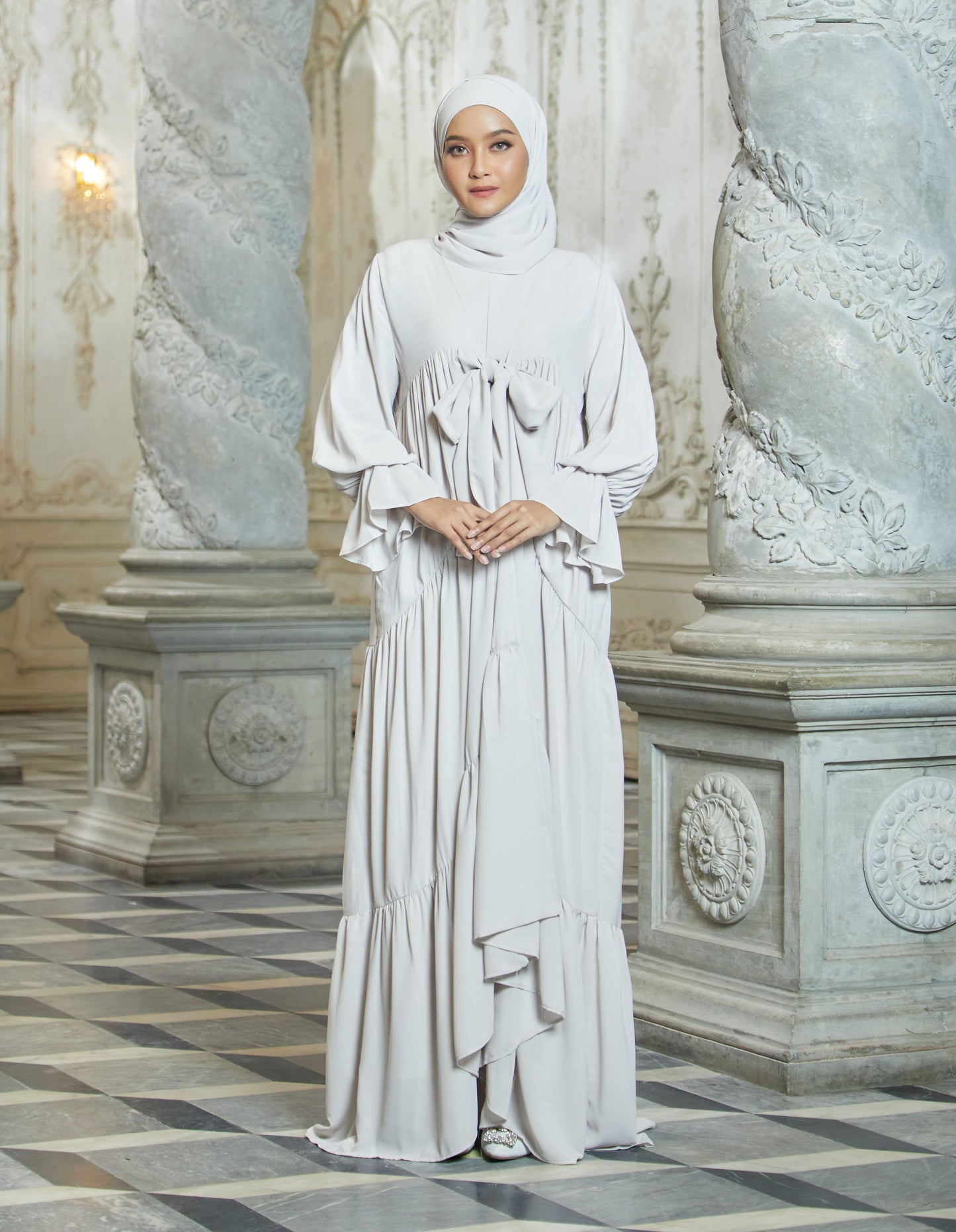 SAFAA ABAYA (GREY)