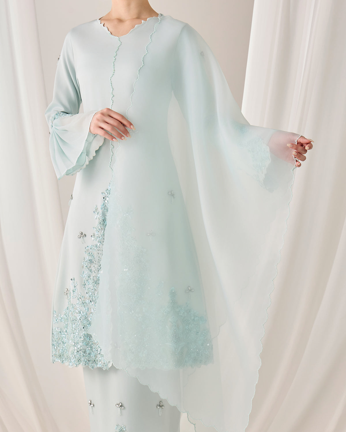 ARIA SELENDANG (MINT GREEN)