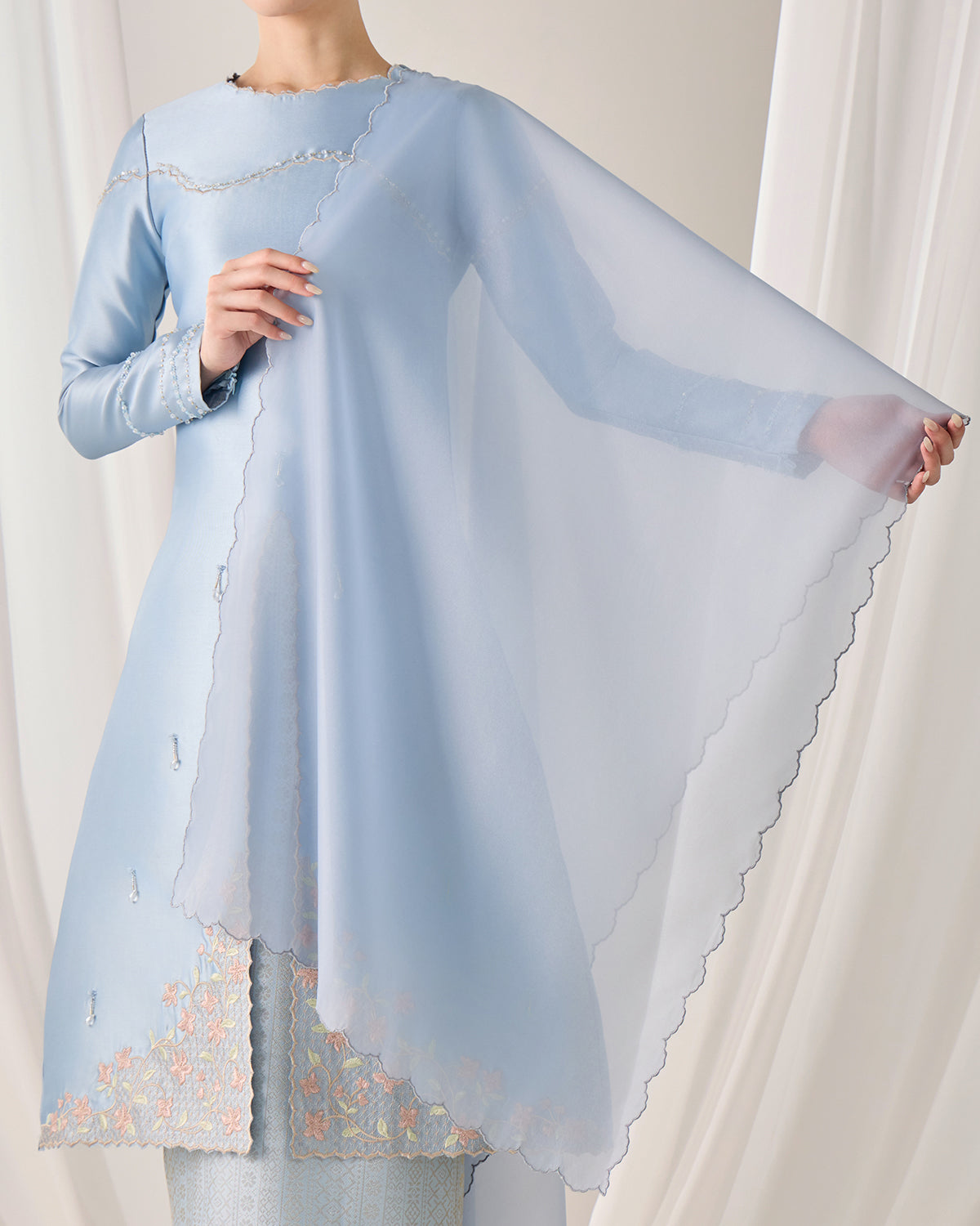 ARIA SELENDANG (ASH BLUE)