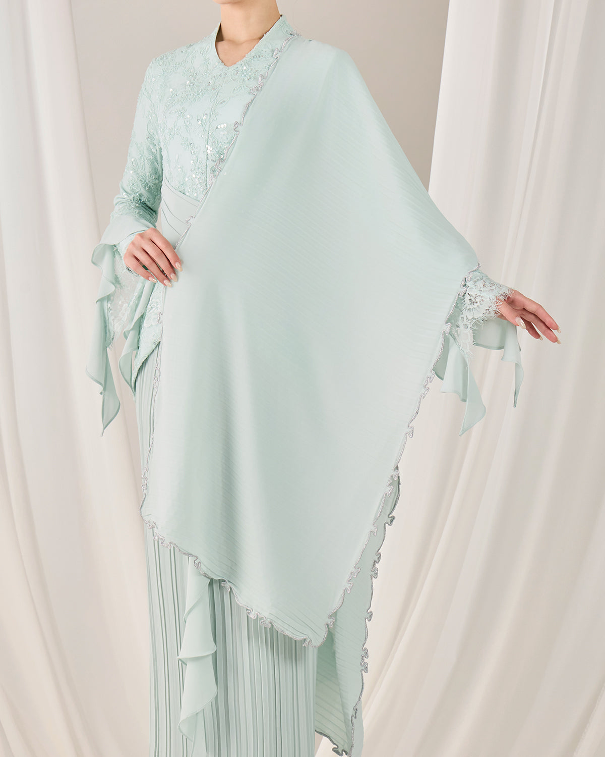 ROSALIE SELENDANG (MINT GREEN)