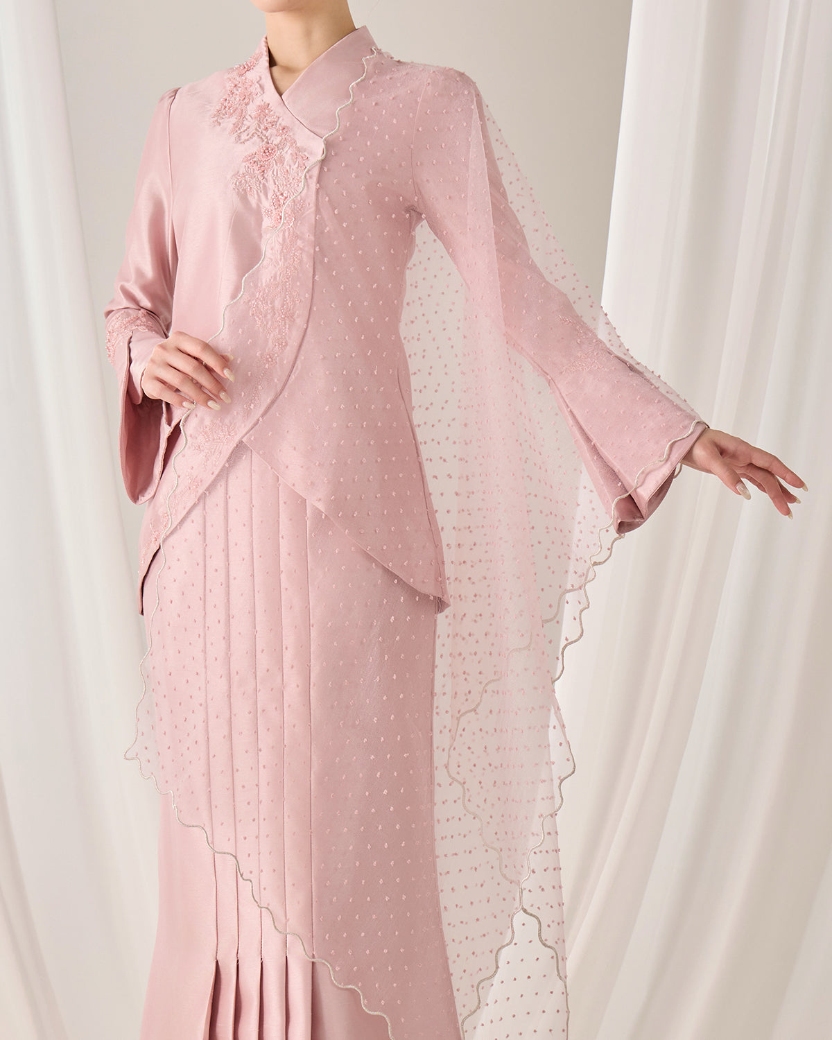 LYDIA SELENDANG (DUSTY PINK)
