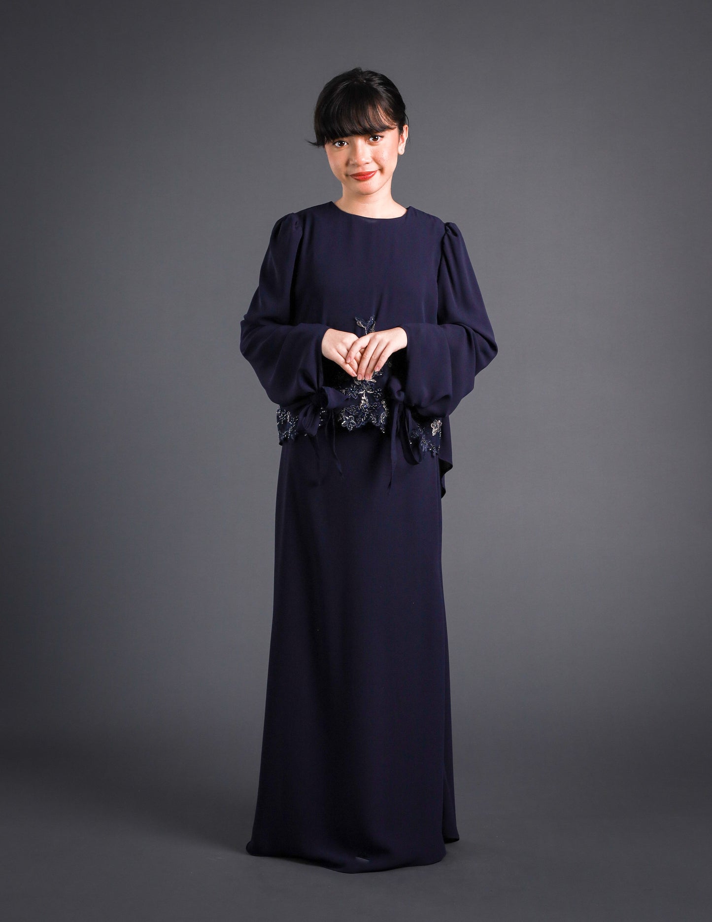 NERISSA KURUNG KIDS (NAVY BLUE)