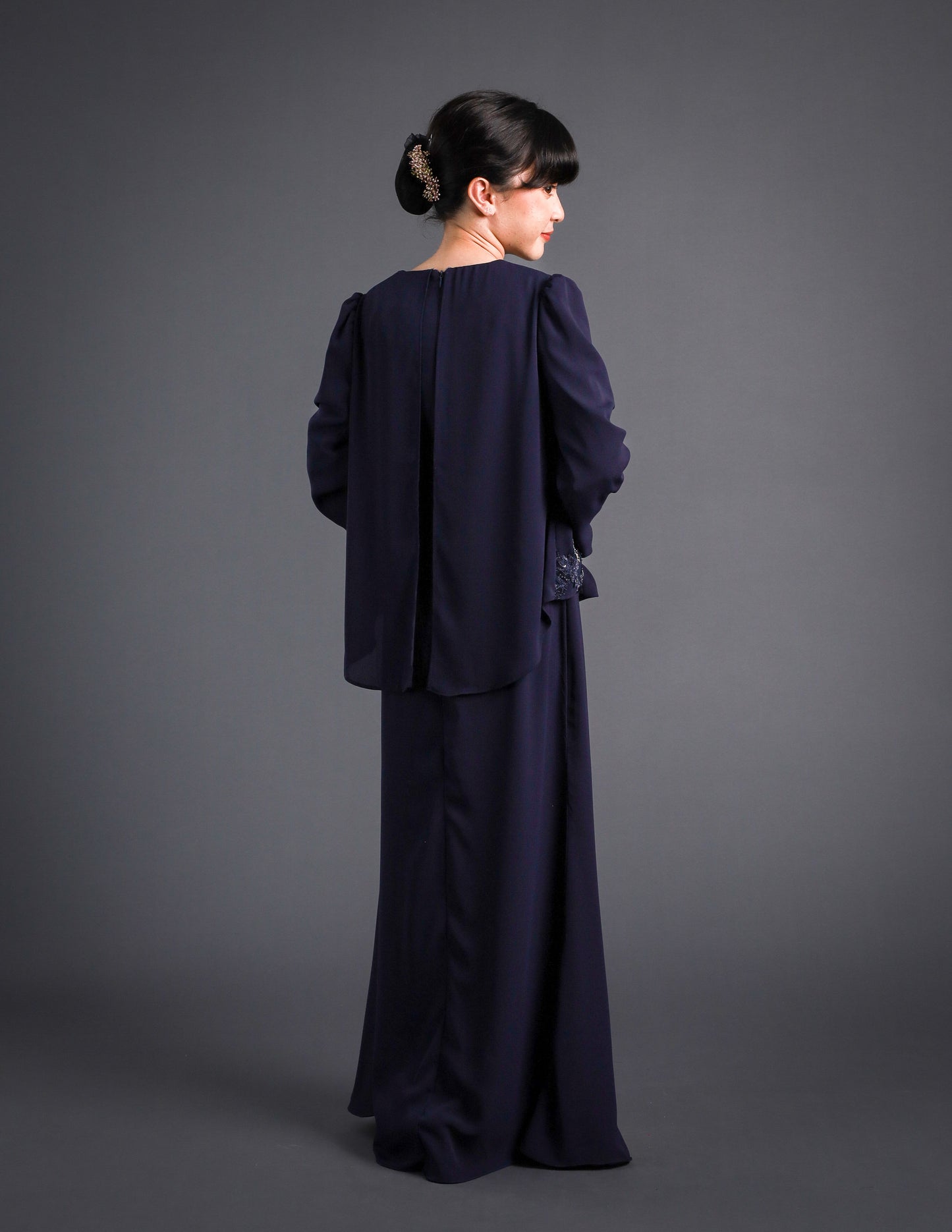 NERISSA KURUNG KIDS (NAVY BLUE)