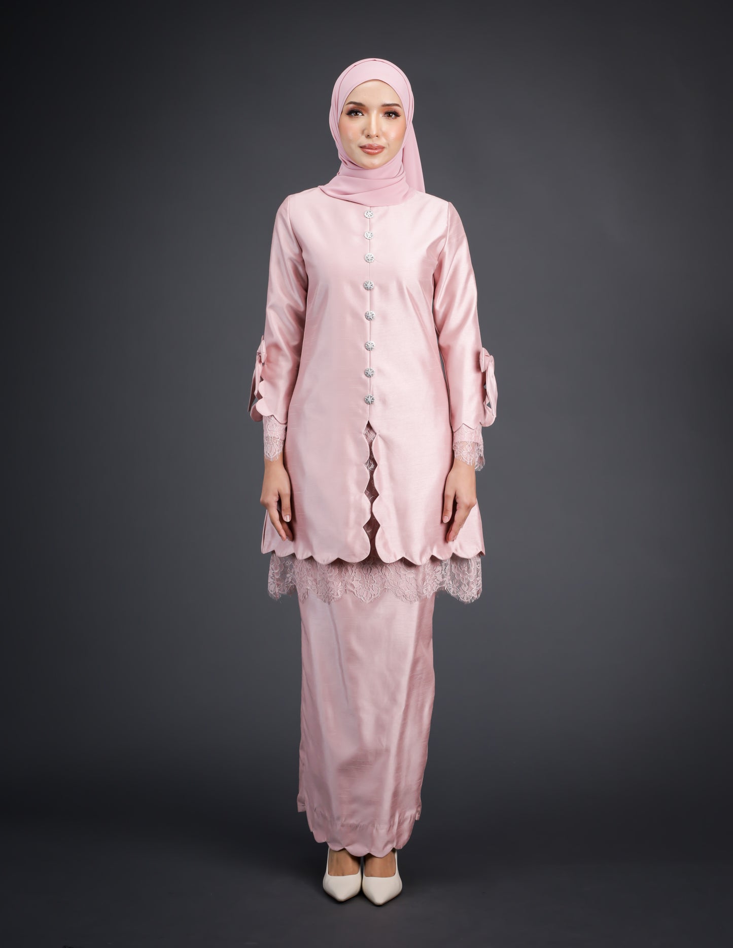 ARIYANA KEBAYA (DUSTY PINK)