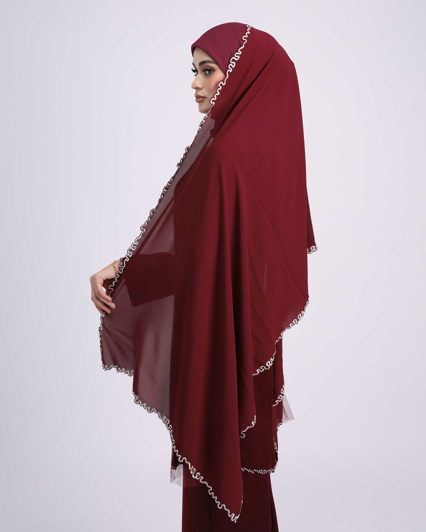 VEIL CODE A37 (BURGUNDY)