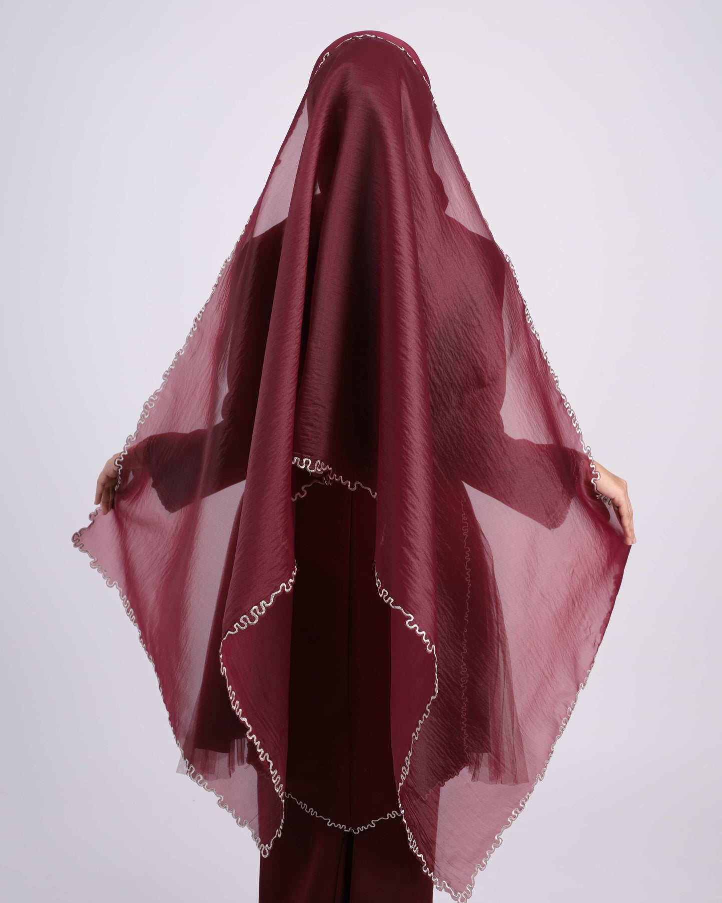 VEIL CODE A38 (BURGUNDY)