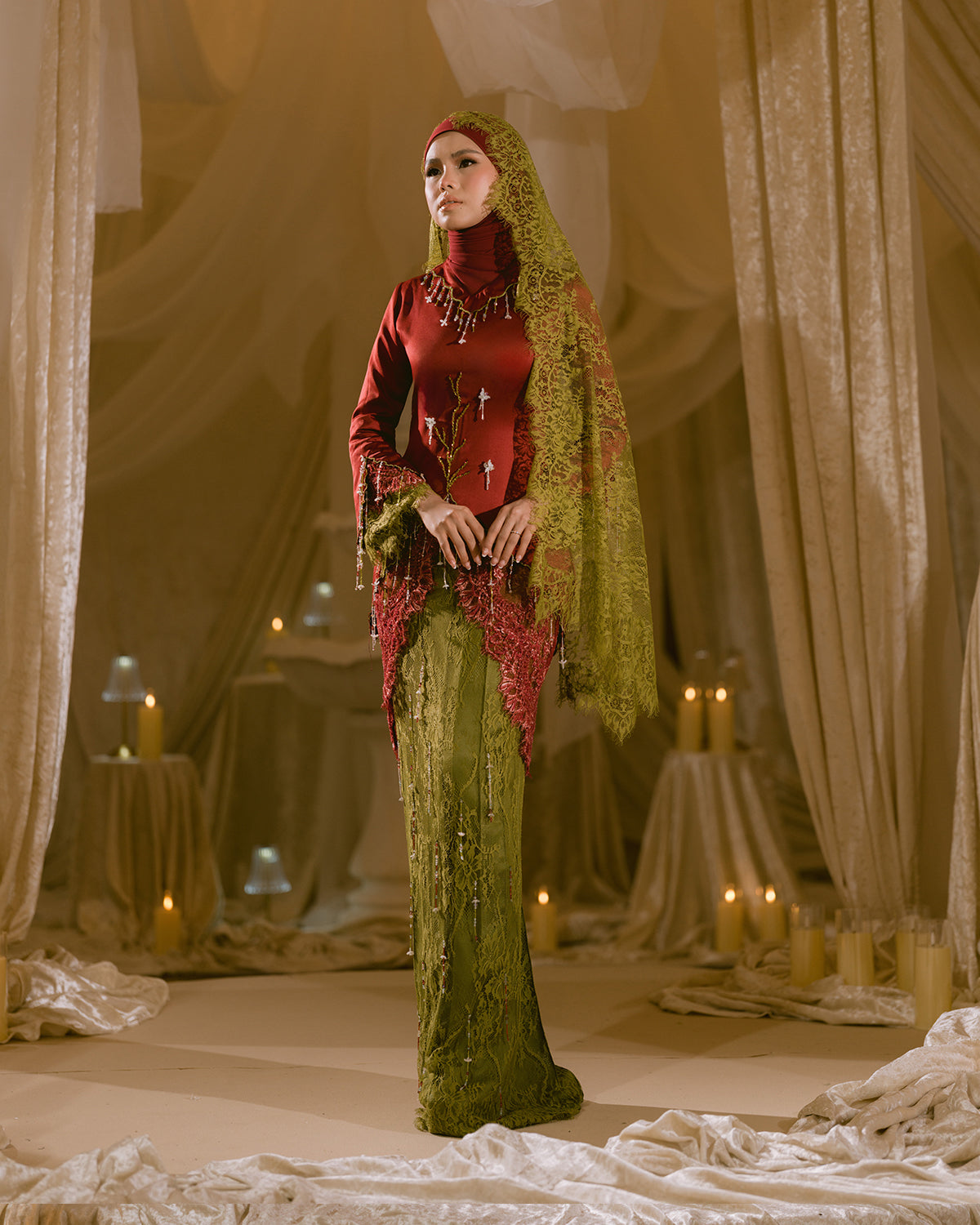 HELENA KURUNG (CHERRY OLIVE)