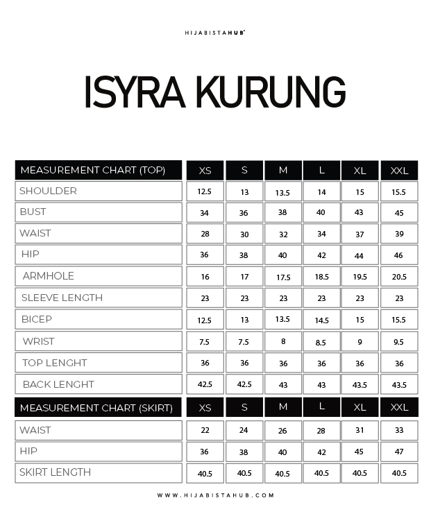 ISYRA KURUNG (POWDER BLUE)